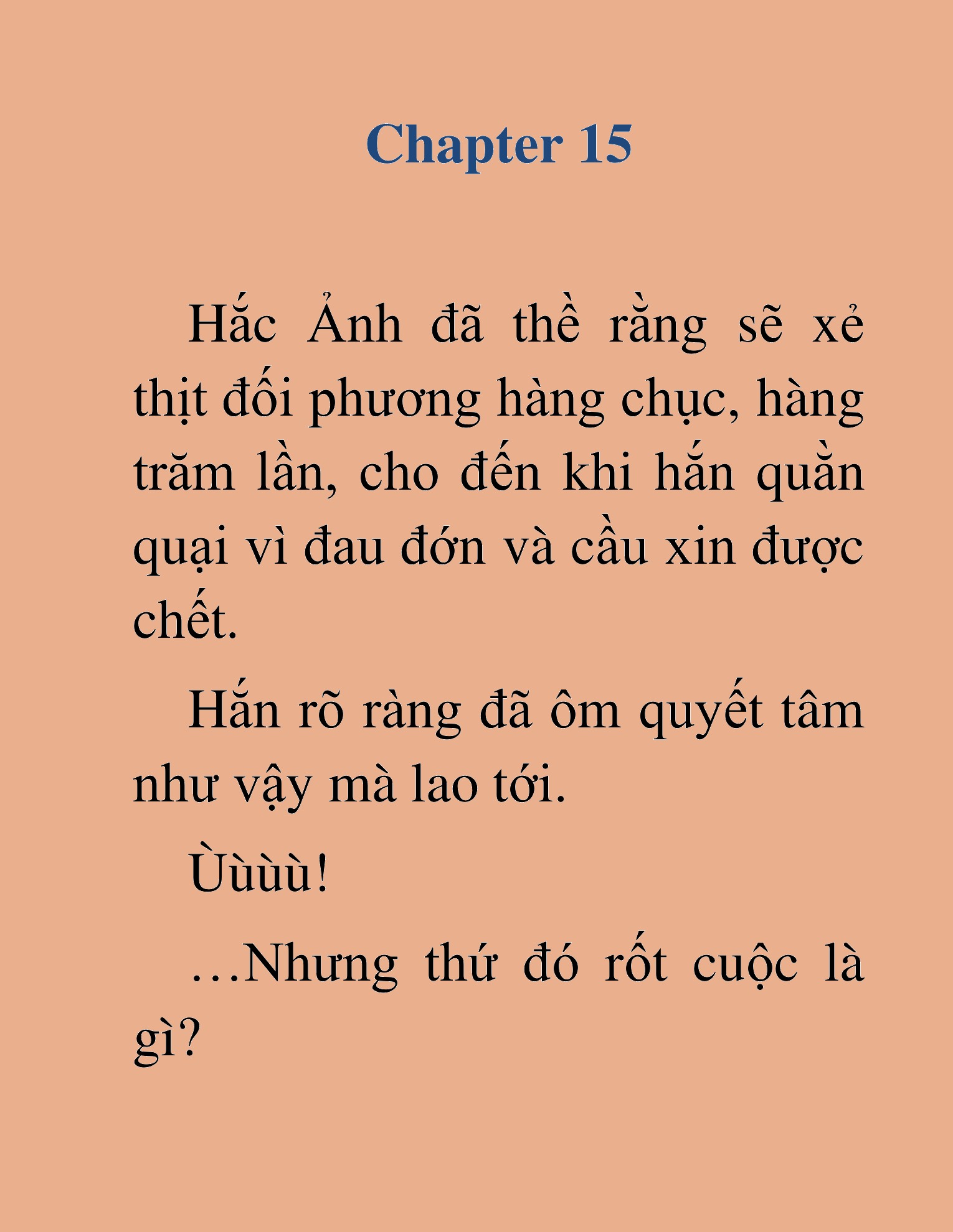 Đọc truyện HAT [NOVEL] Tà Bá Võ Thần - Chap 15