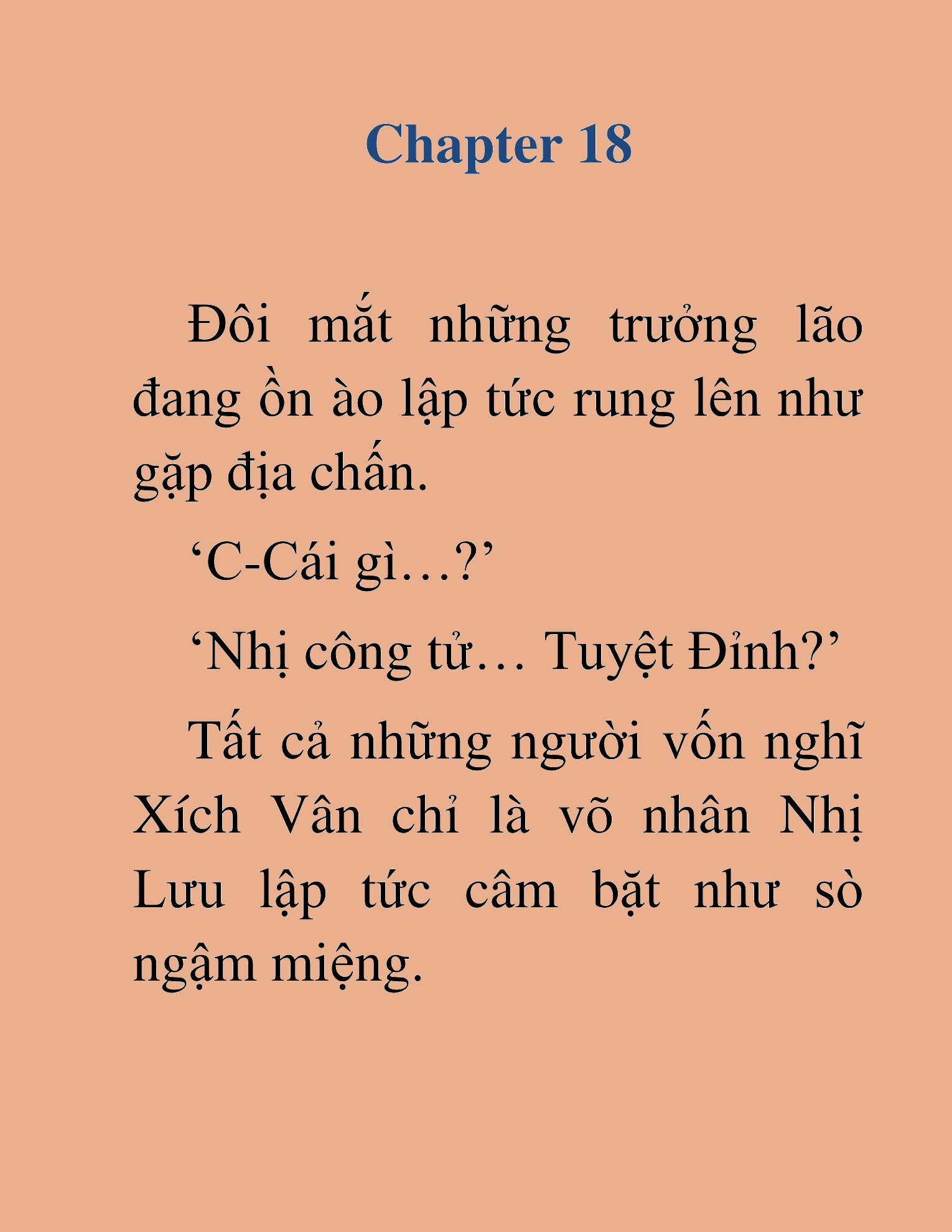 Đọc truyện HAT [NOVEL] Tà Bá Võ Thần - Chap 18