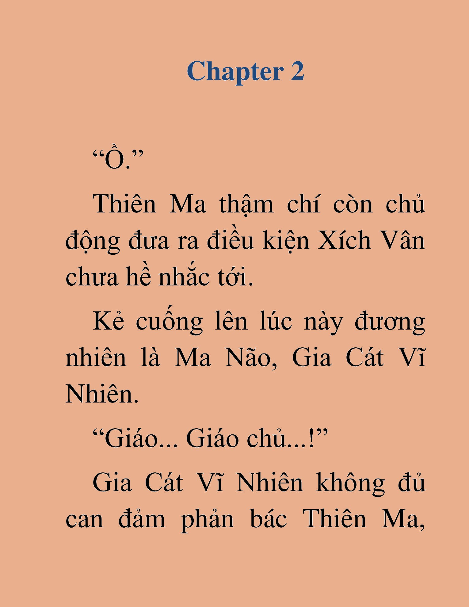 Đọc truyện HAT [NOVEL] Tà Bá Võ Thần - Chap 2