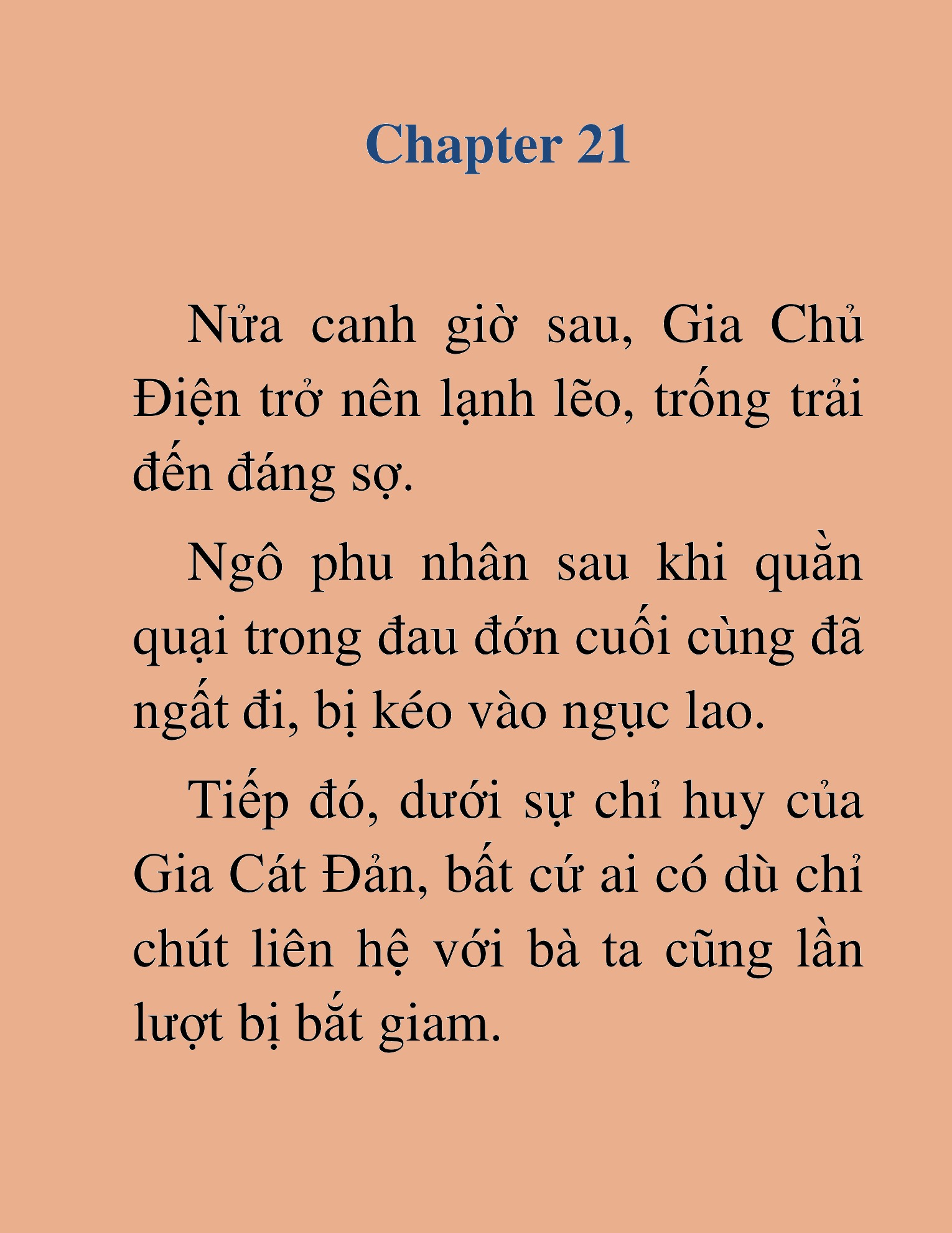Đọc truyện HAT [NOVEL] Tà Bá Võ Thần - Chap 21