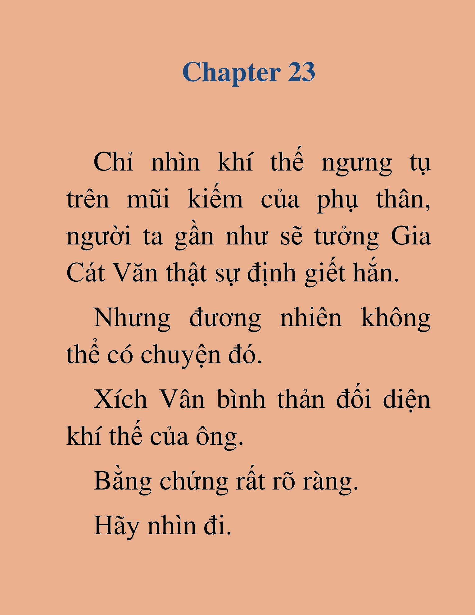 Đọc truyện HAT [NOVEL] Tà Bá Võ Thần - Chap 23
