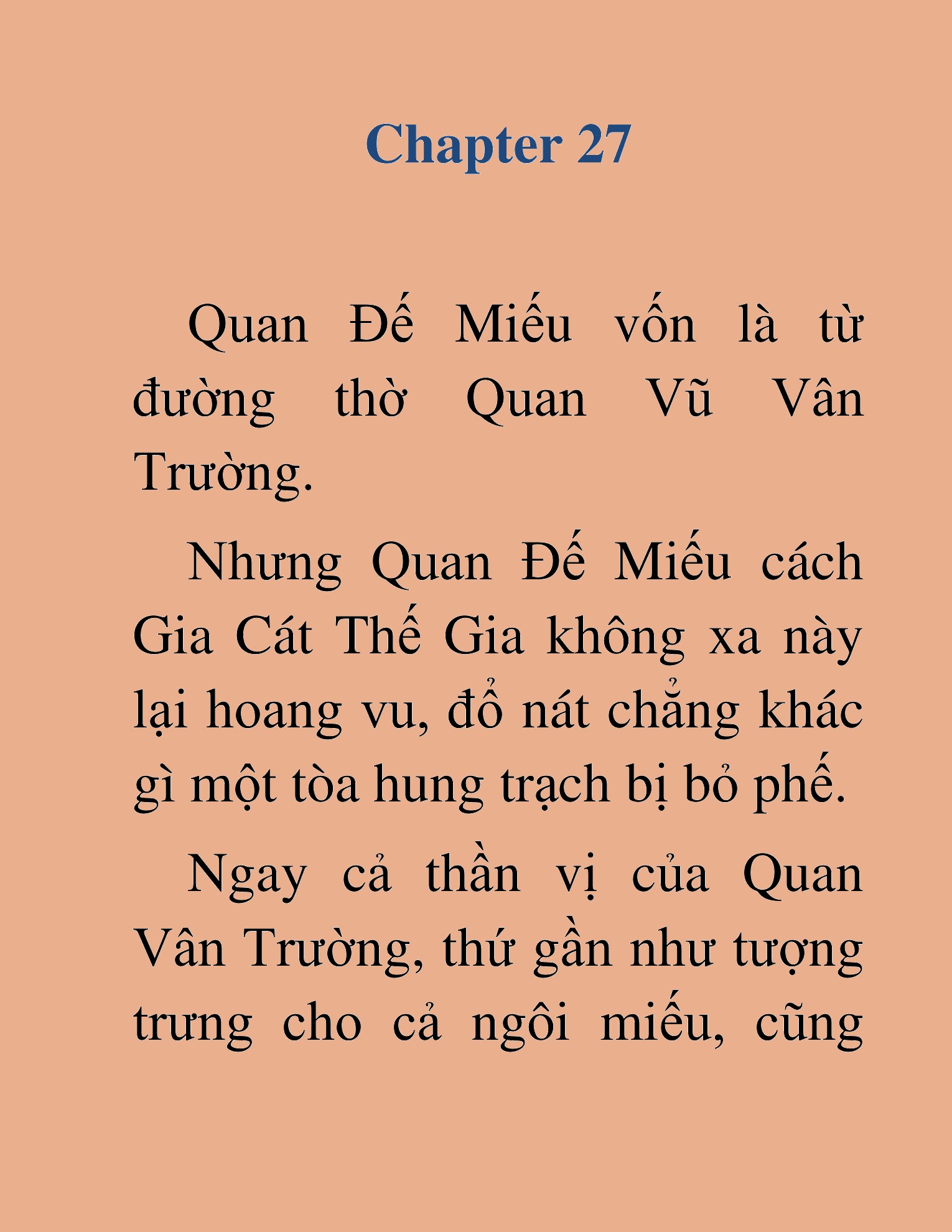 Đọc truyện HAT [NOVEL] Tà Bá Võ Thần - Chap 27