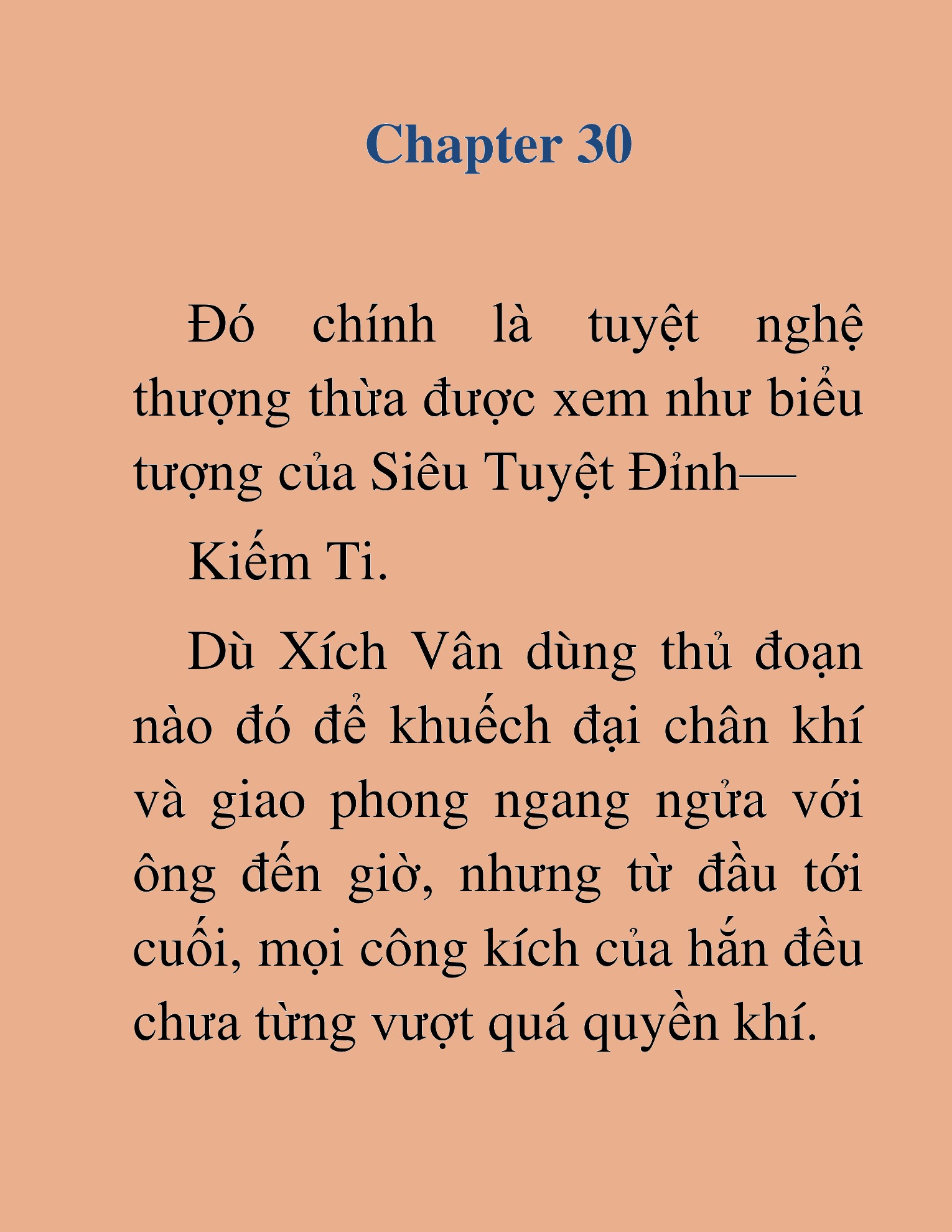 Đọc truyện HAT [NOVEL] Tà Bá Võ Thần - Chap 30