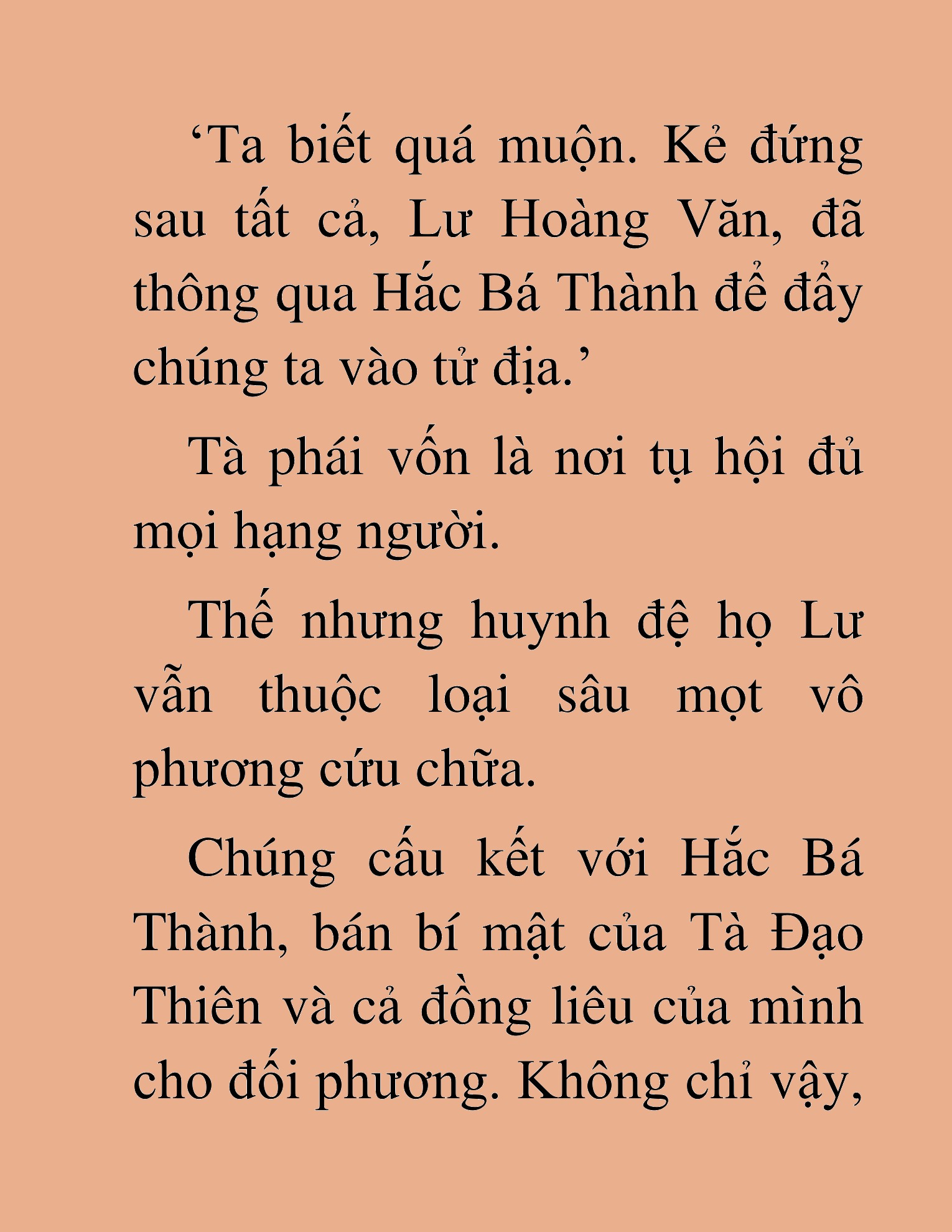 Đọc truyện HAT [NOVEL] Tà Bá Võ Thần - Chap 37