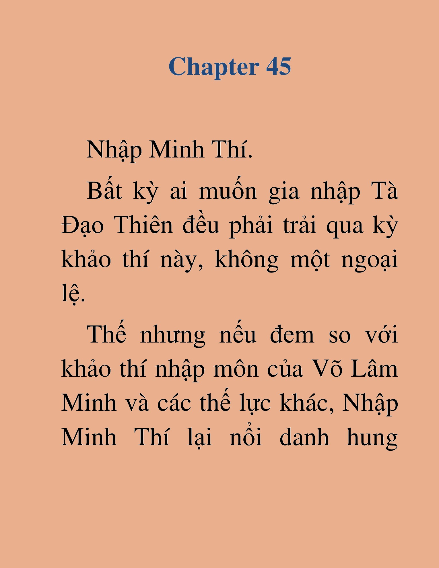 Đọc truyện HAT [NOVEL] Tà Bá Võ Thần - Chap 45