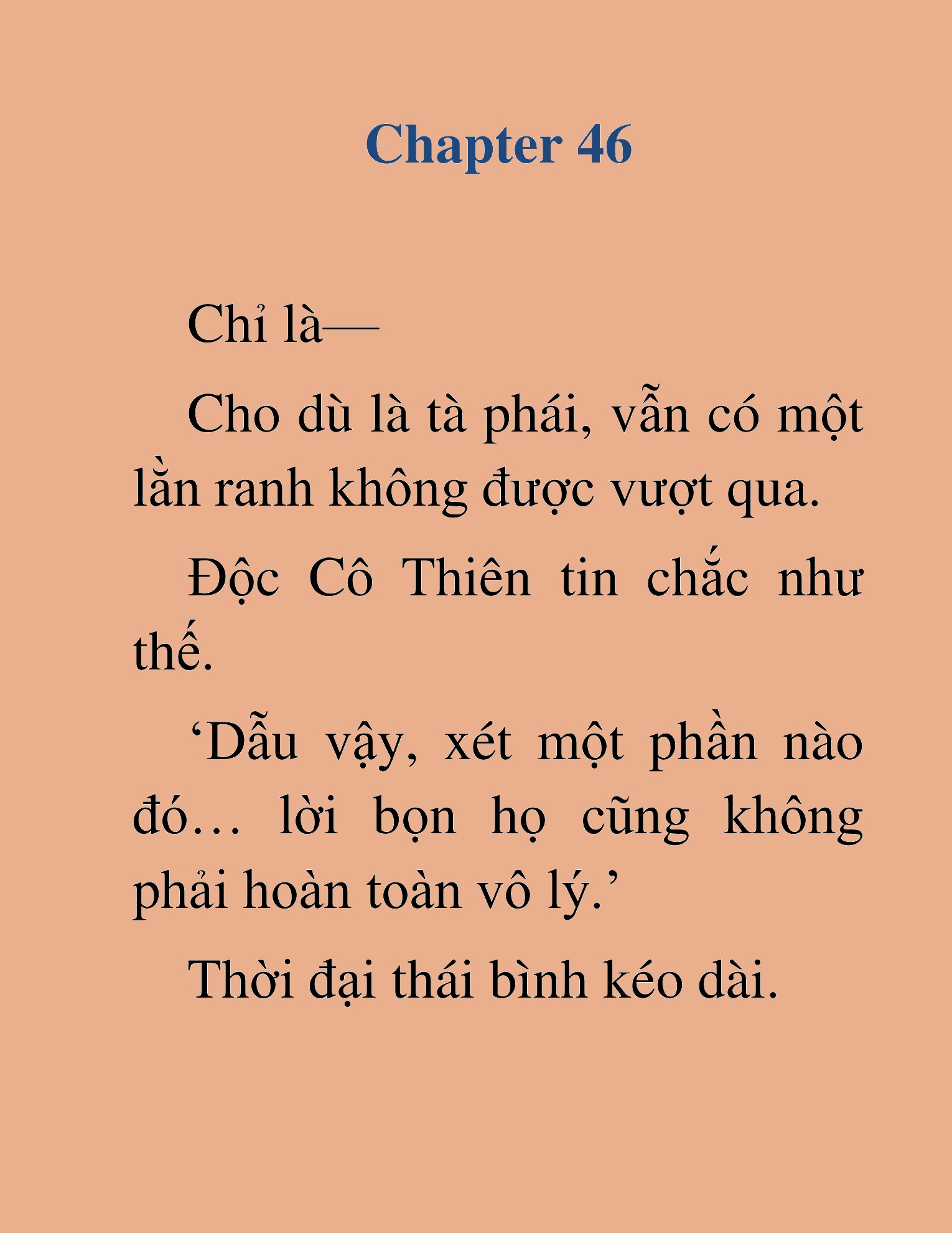 Đọc truyện HAT [NOVEL] Tà Bá Võ Thần - Chap 46