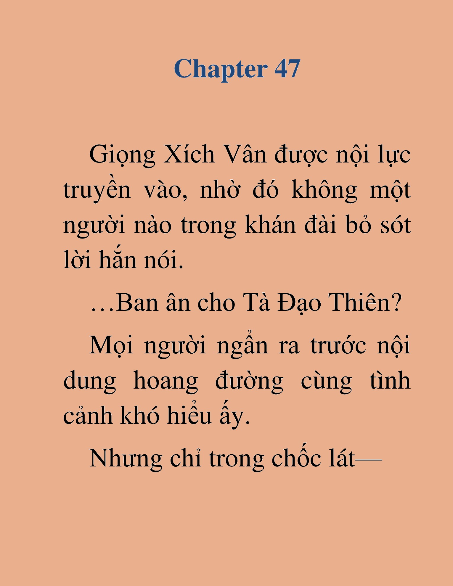 Đọc truyện HAT [NOVEL] Tà Bá Võ Thần - Chap 47