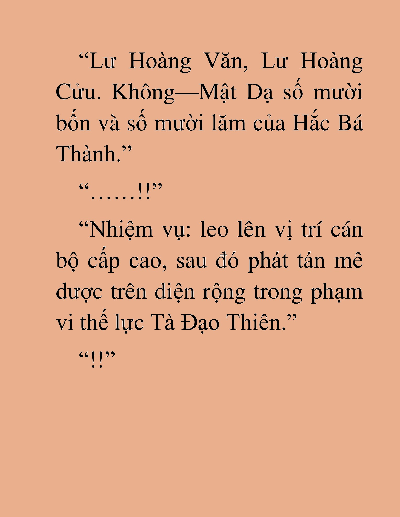 Đọc truyện HAT [NOVEL] Tà Bá Võ Thần - Chap 48