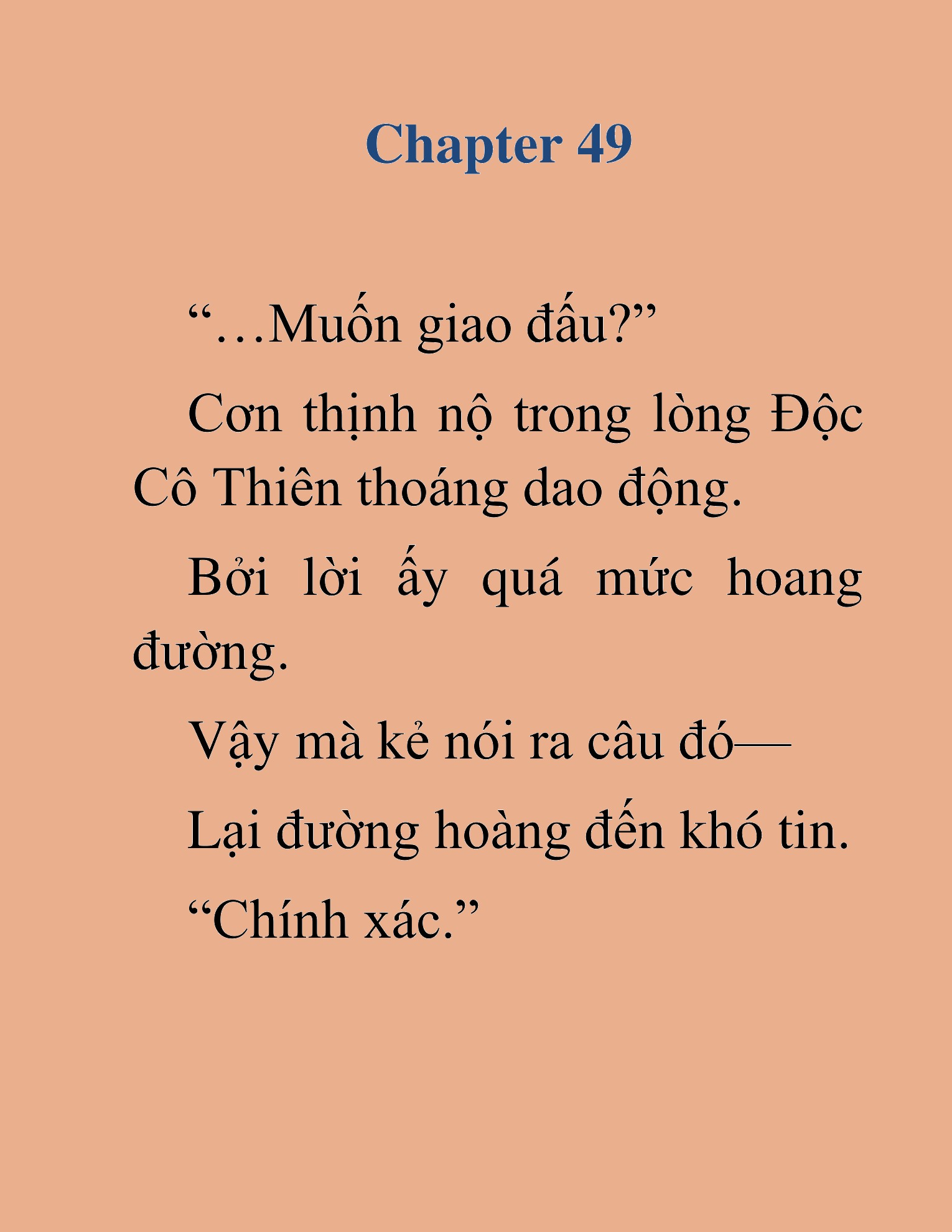Đọc truyện HAT [NOVEL] Tà Bá Võ Thần - Chap 49