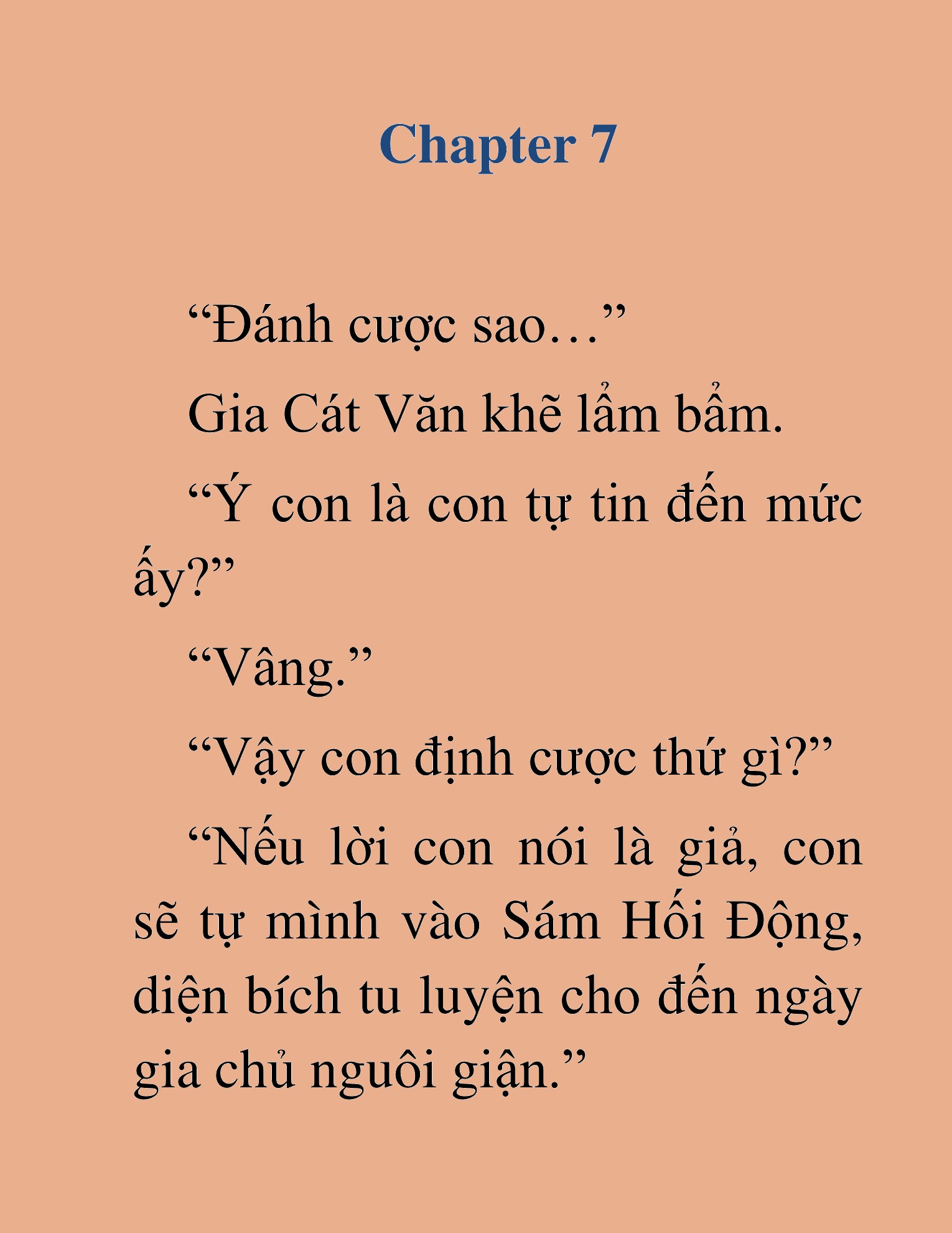 Đọc truyện HAT [NOVEL] Tà Bá Võ Thần - Chap 7