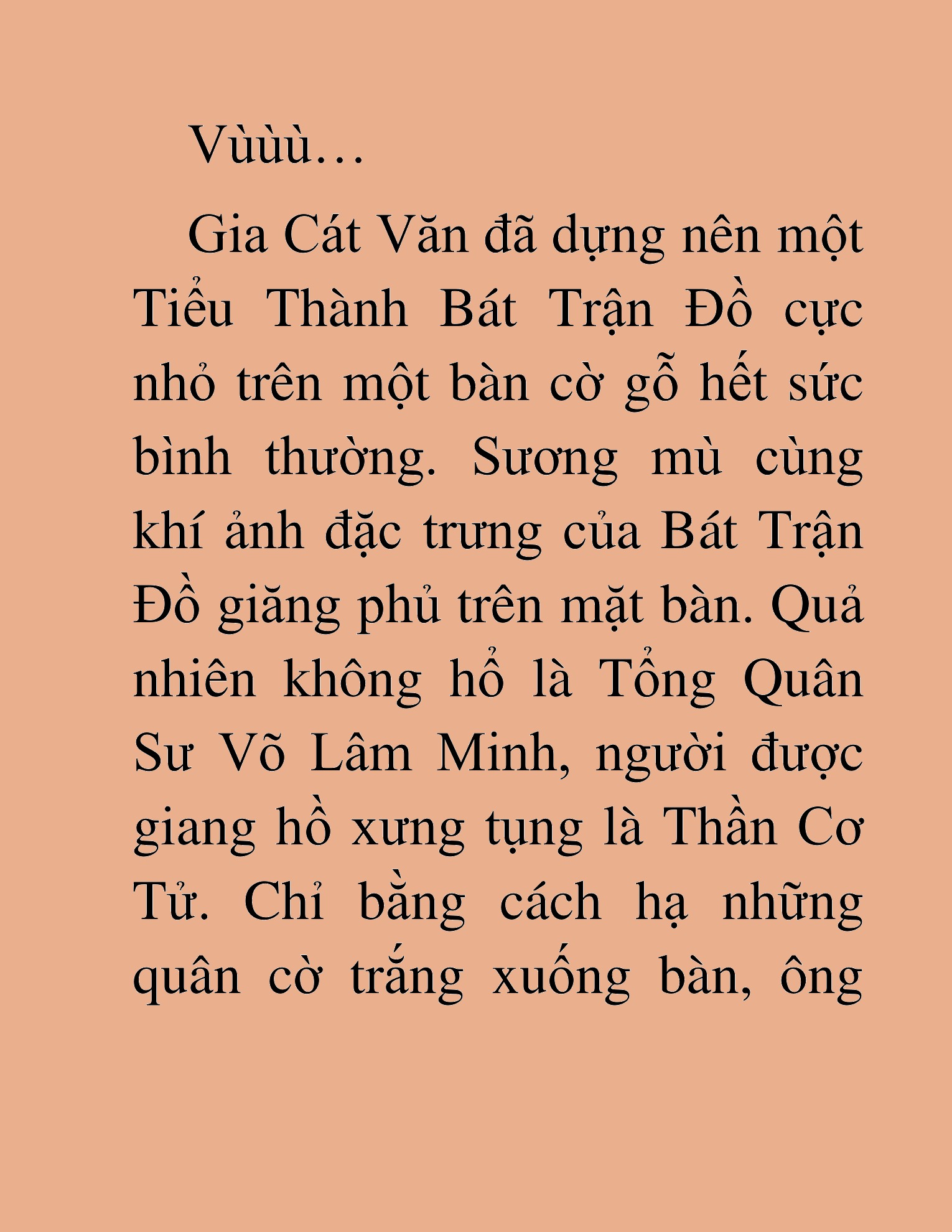Đọc truyện HAT [NOVEL] Tà Bá Võ Thần - Chap 7
