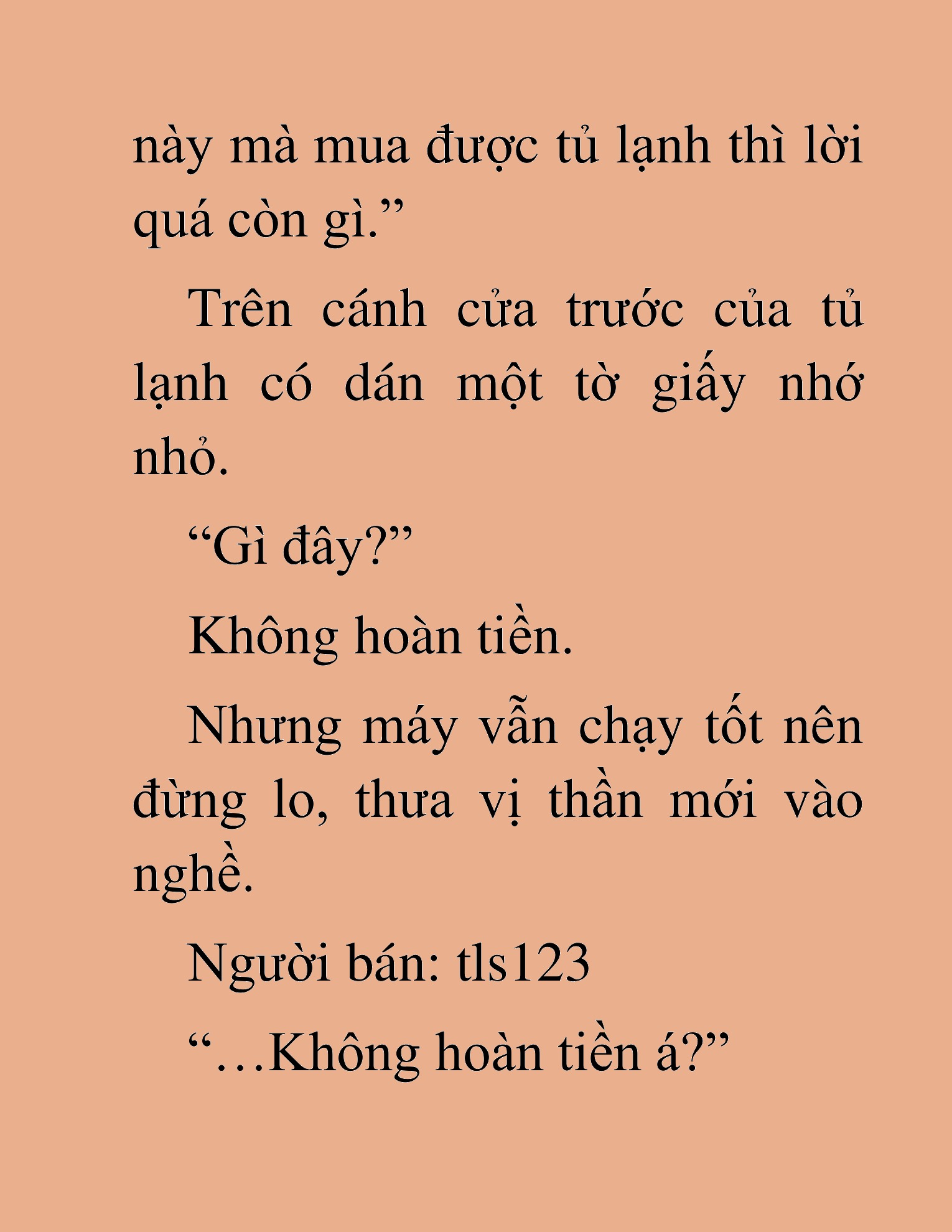 Đọc truyện HAT[novel] Ta Là Thần Của Thế Giới Trong Tủ Lạnh - Chap 1