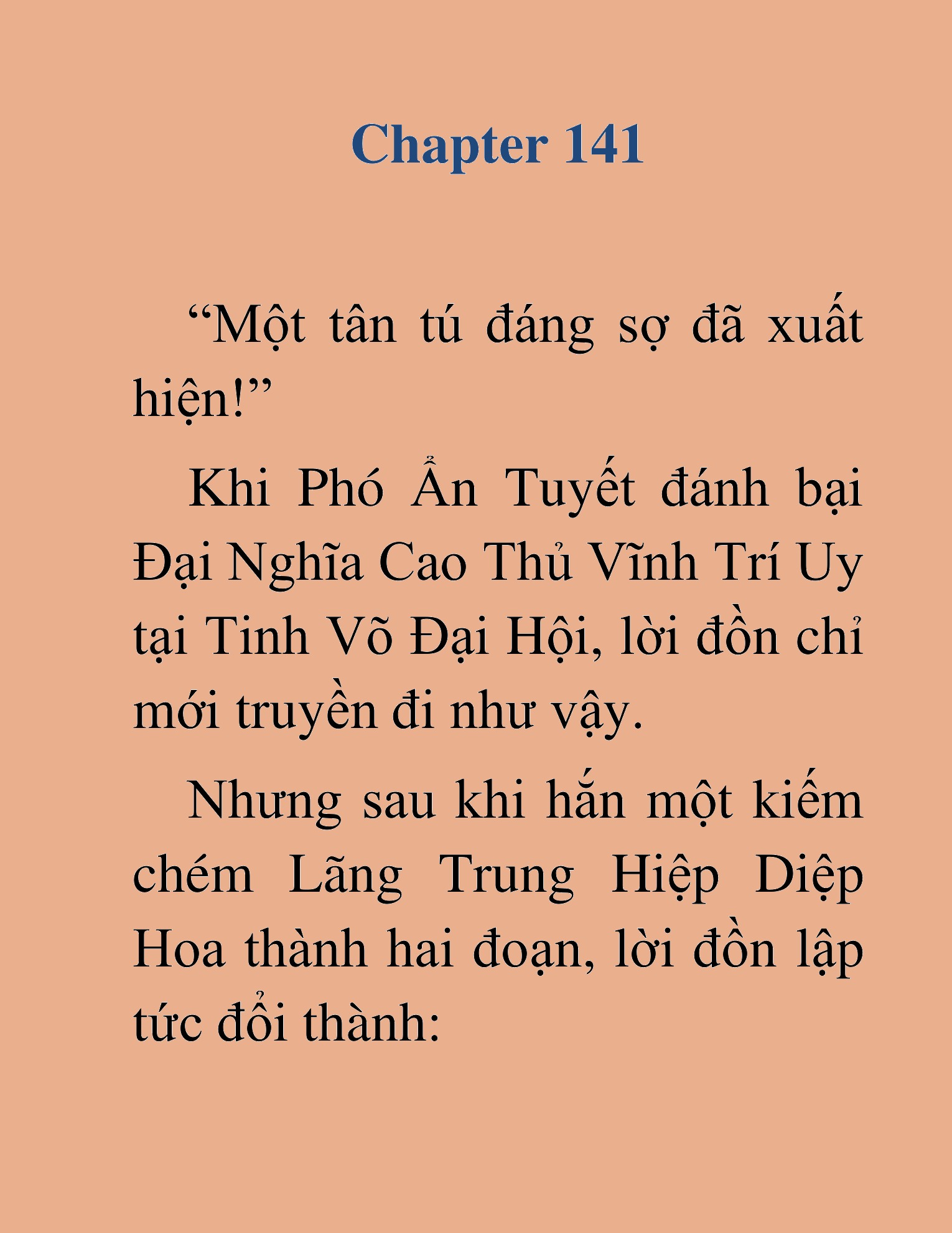 Đọc truyện HAT[NOVEL] Thần Ma Đại Đế - Chap 141