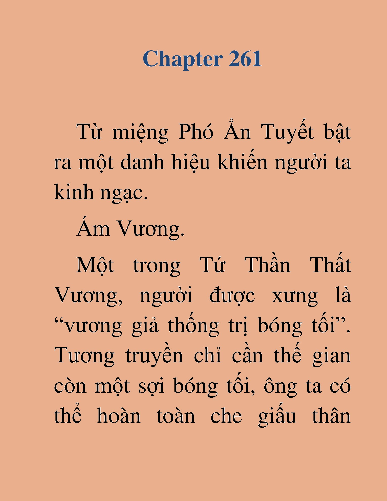 Đọc truyện HAT[NOVEL] Thần Ma Đại Đế - Chap 261