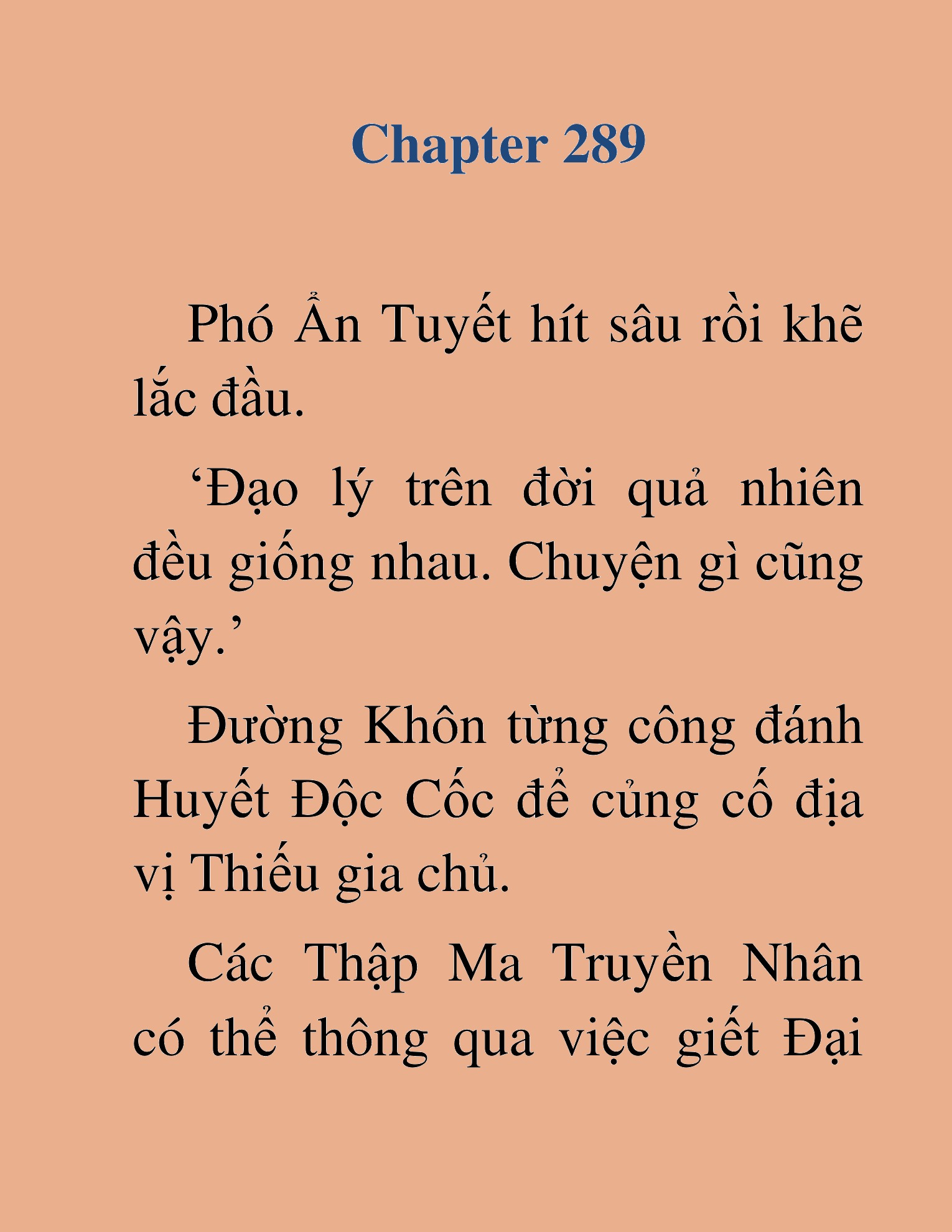 Đọc truyện HAT[NOVEL] Thần Ma Đại Đế - Chap 289