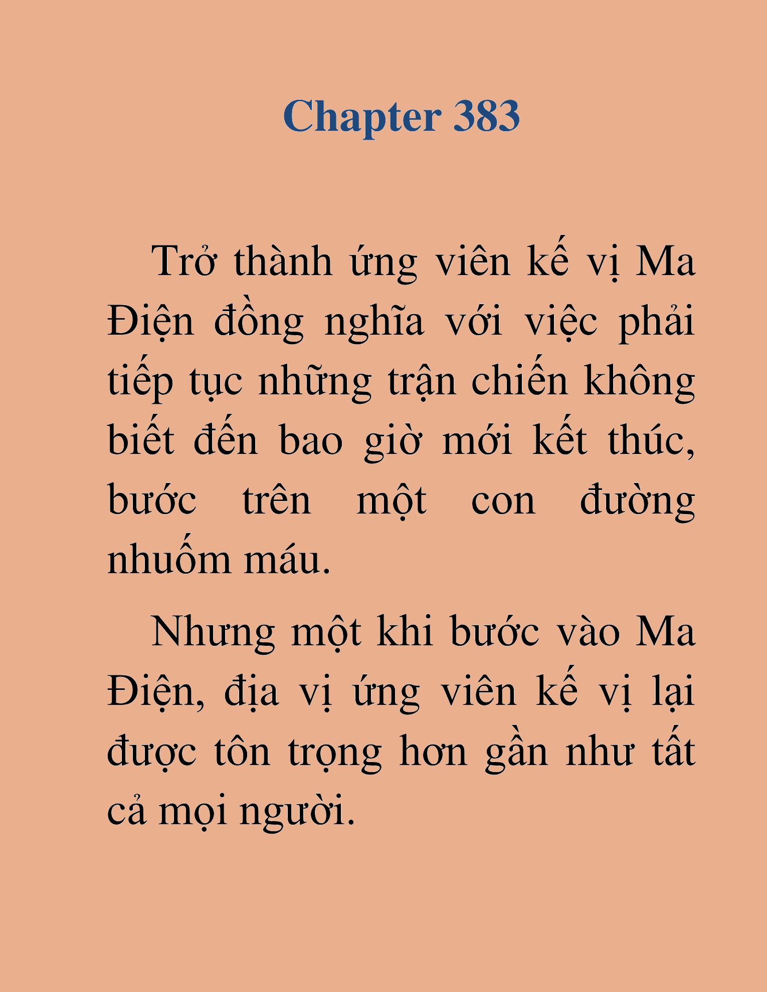 Đọc truyện HAT[NOVEL] Thần Ma Đại Đế - Chap 383