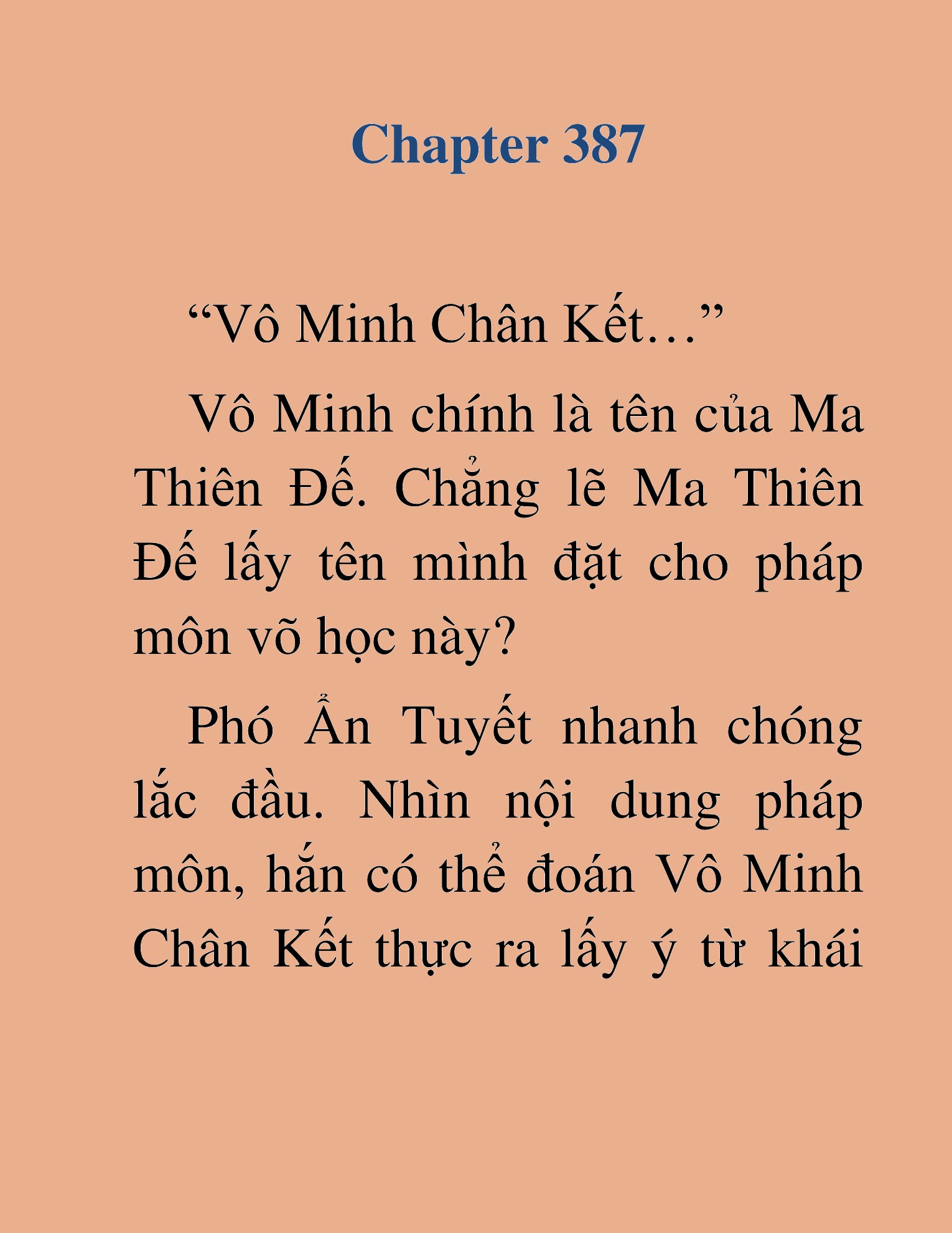 Đọc truyện HAT[NOVEL] Thần Ma Đại Đế - Chap 387