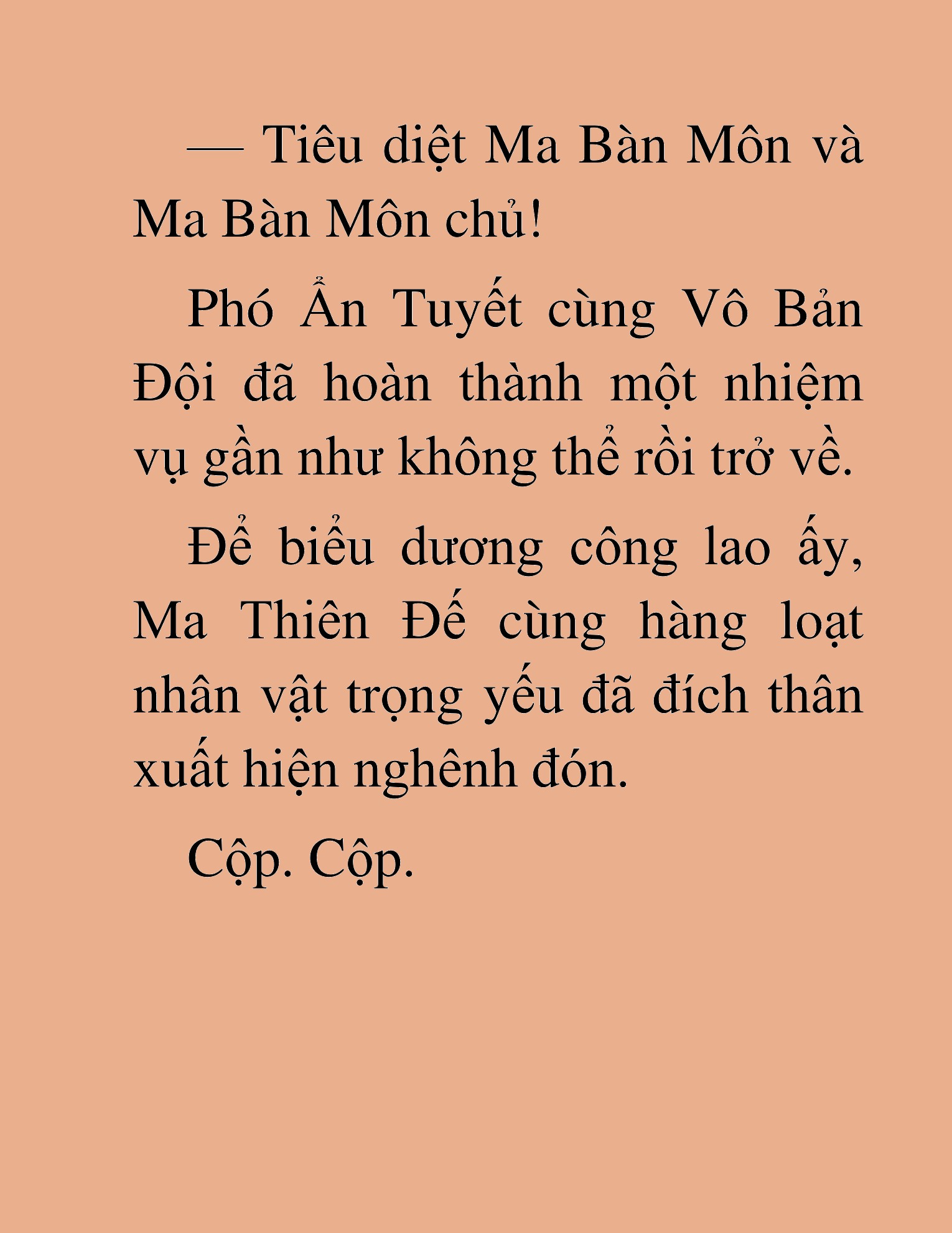Đọc truyện HAT[NOVEL] Thần Ma Đại Đế - Chap 404