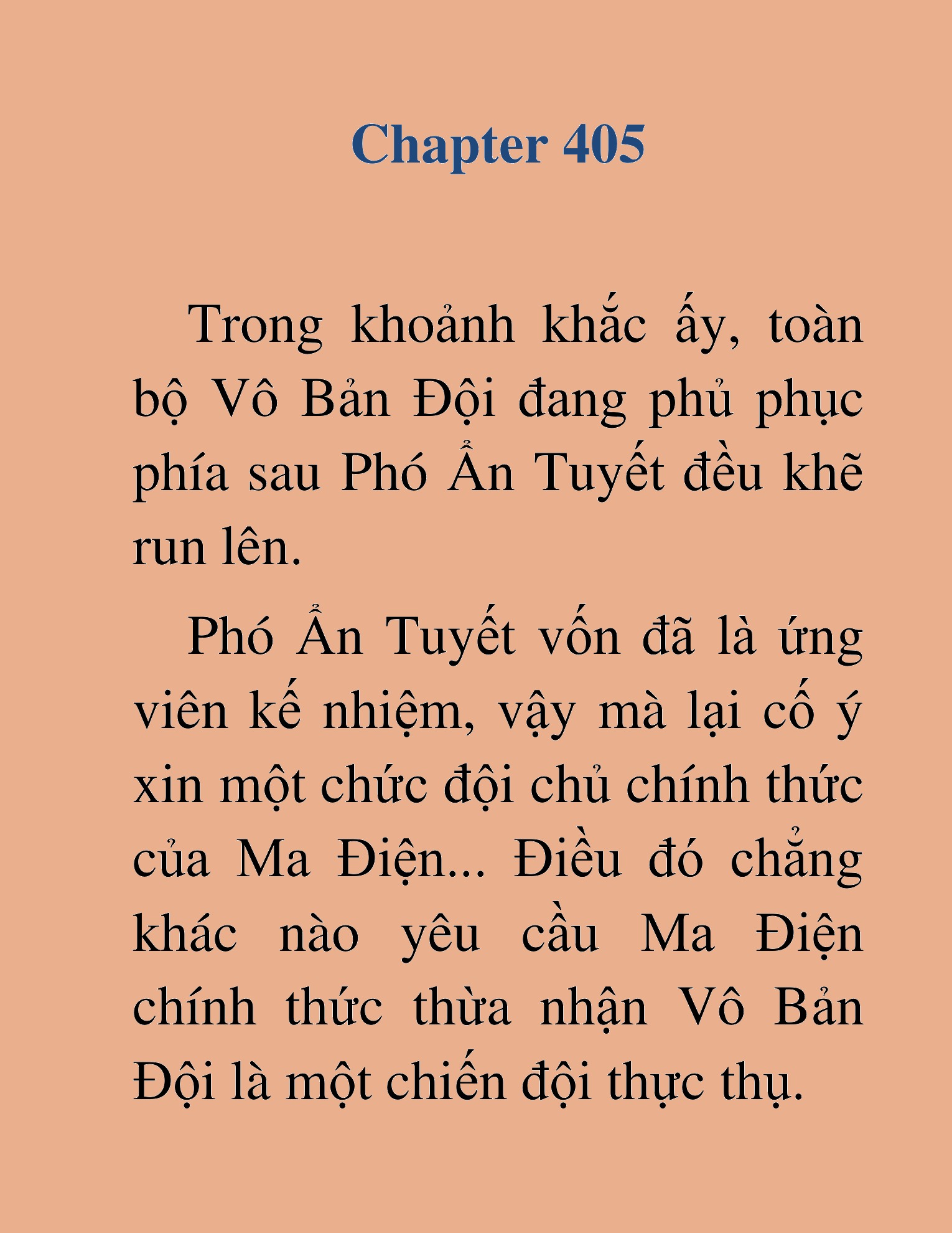 Đọc truyện HAT[NOVEL] Thần Ma Đại Đế - Chap 405
