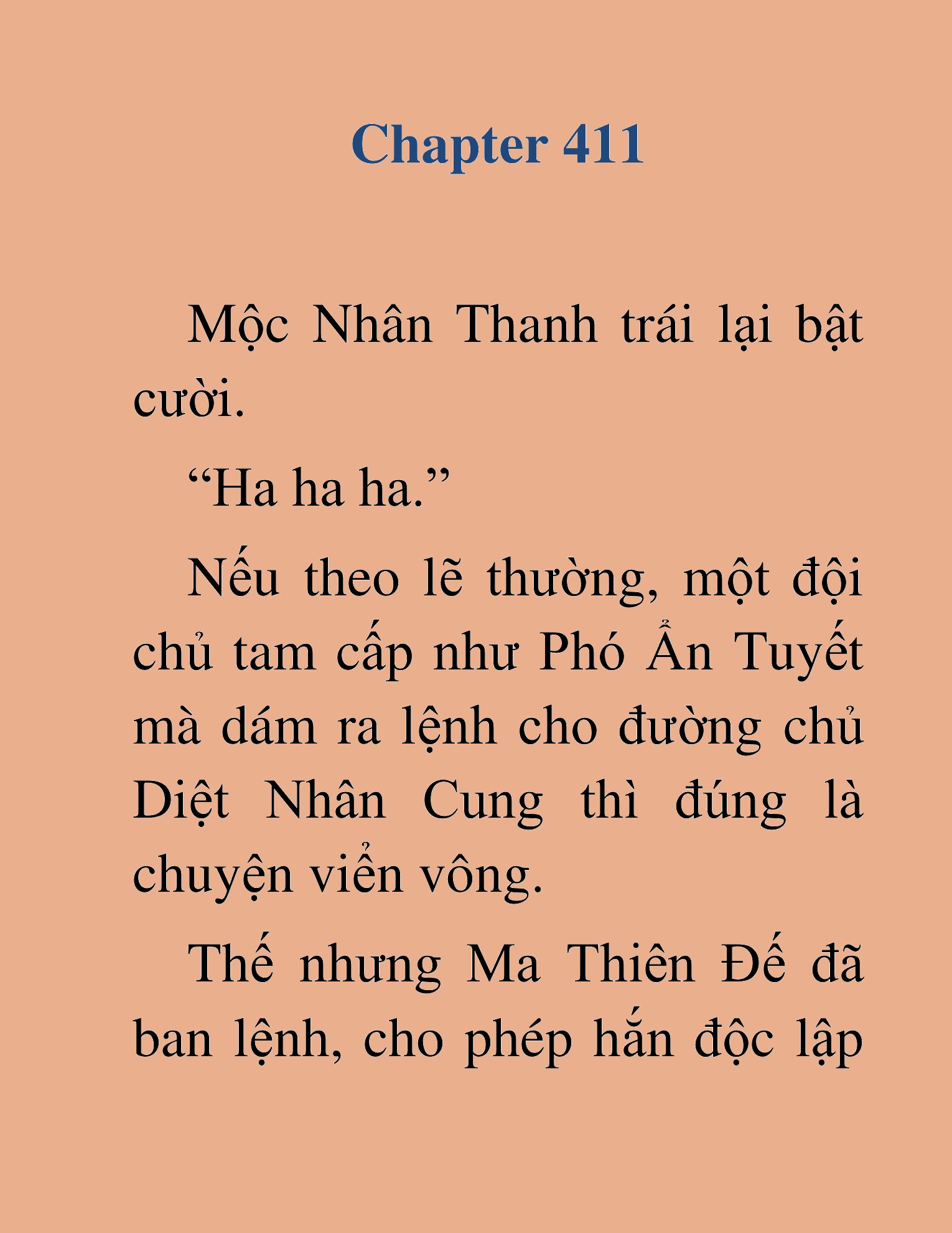 Đọc truyện HAT[NOVEL] Thần Ma Đại Đế - Chap 411