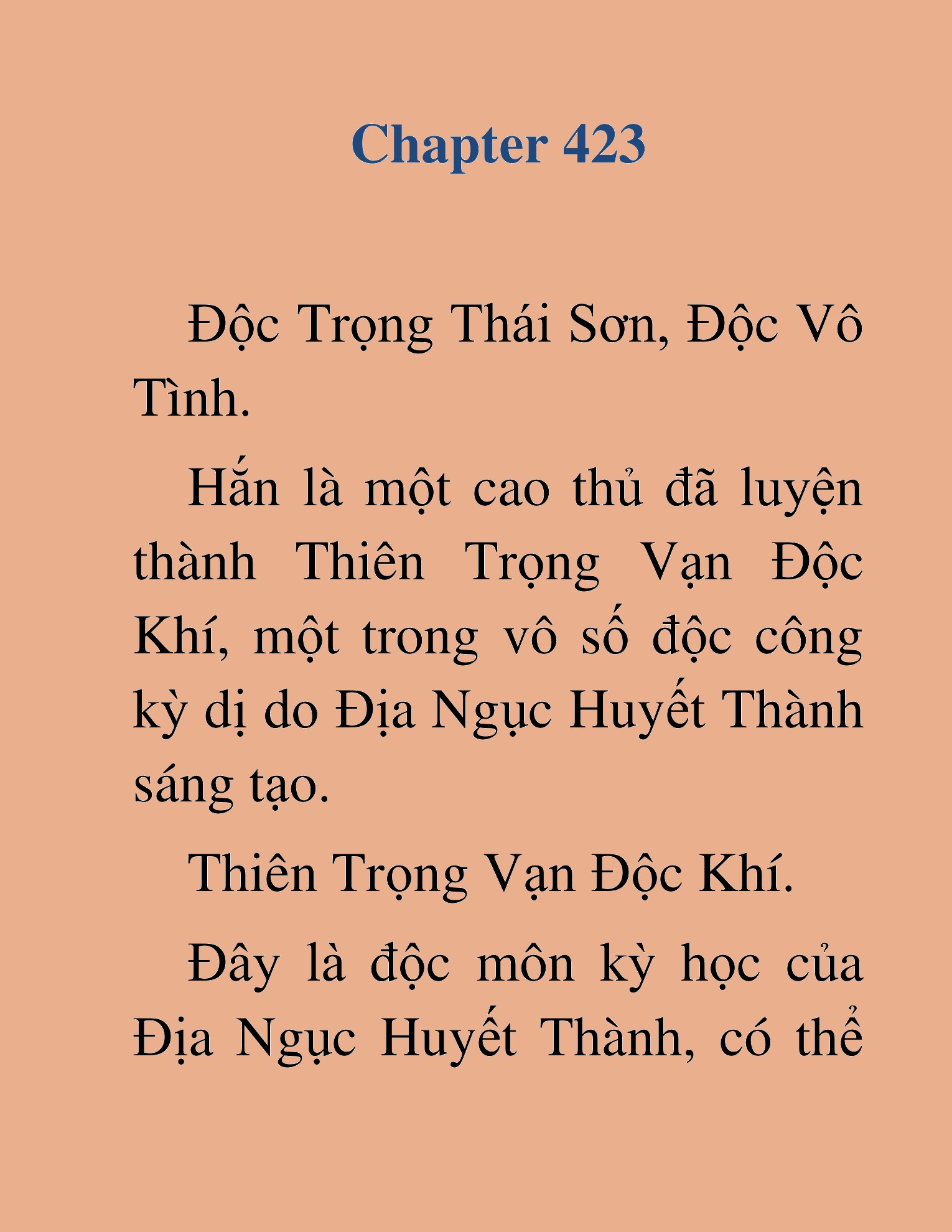Đọc truyện HAT[NOVEL] Thần Ma Đại Đế - Chap 423