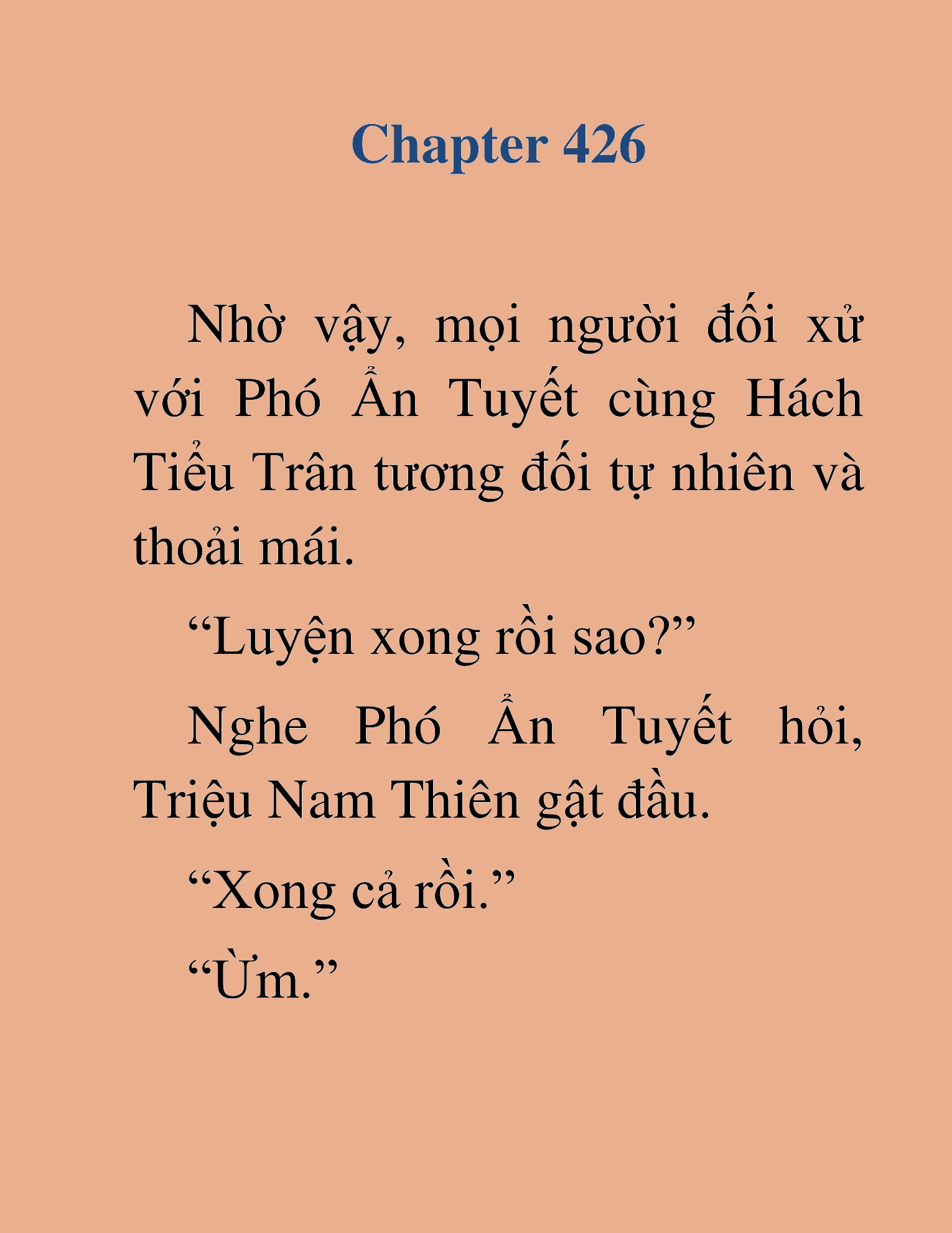 Đọc truyện HAT[NOVEL] Thần Ma Đại Đế - Chap 426