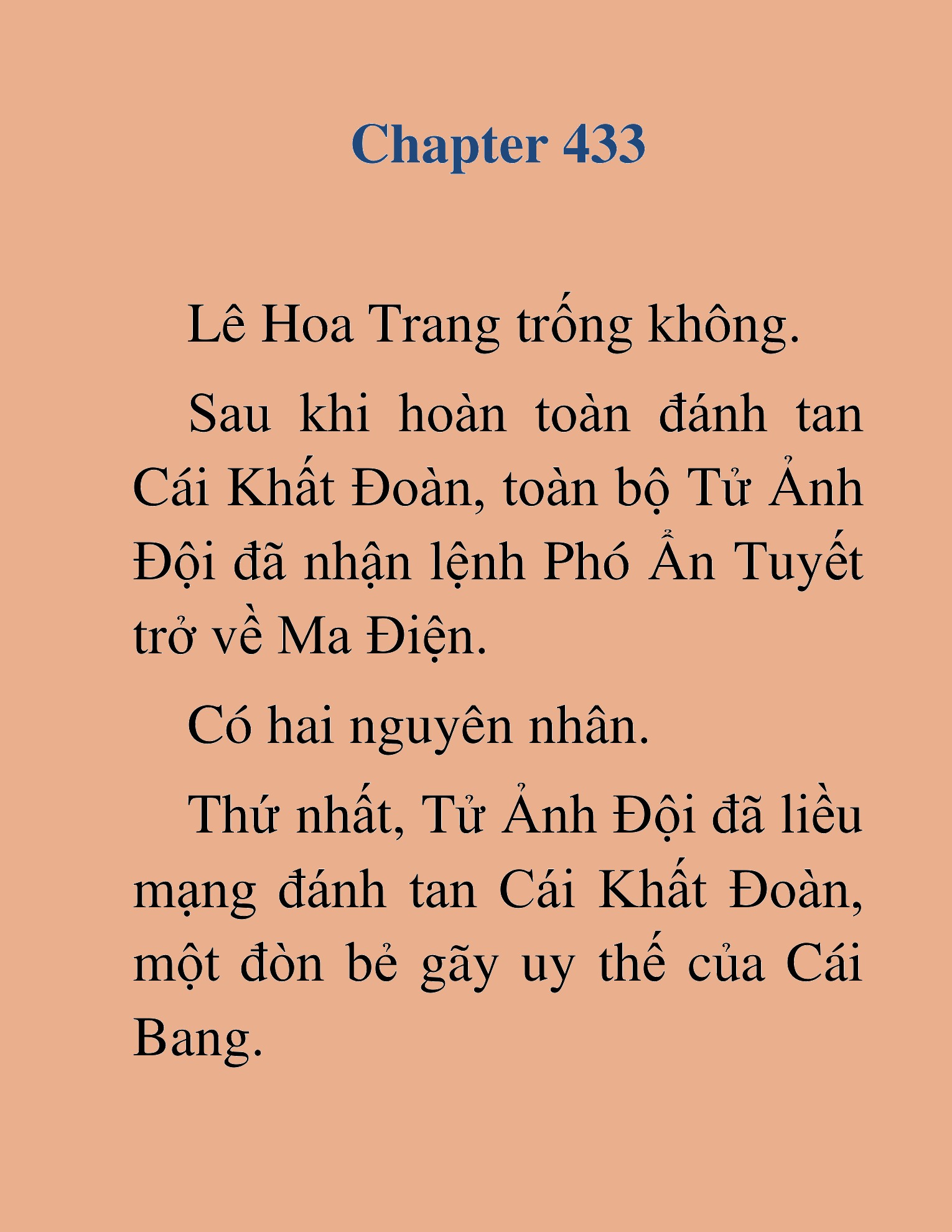 Đọc truyện HAT[NOVEL] Thần Ma Đại Đế - Chap 433
