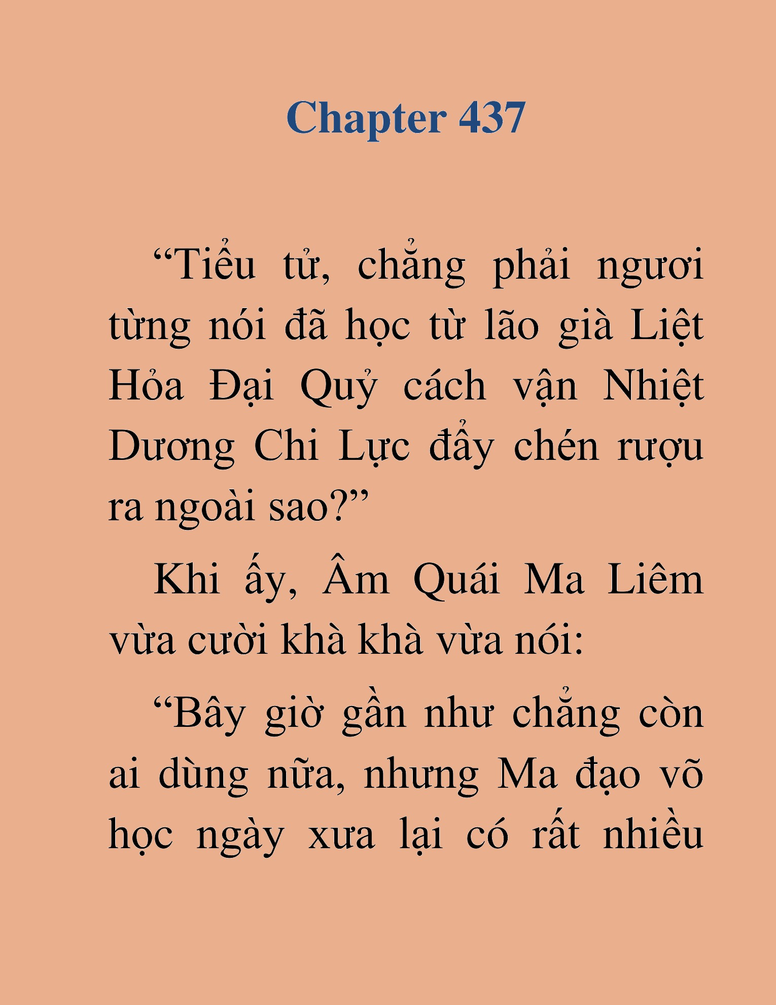 Đọc truyện HAT[NOVEL] Thần Ma Đại Đế - Chap 437