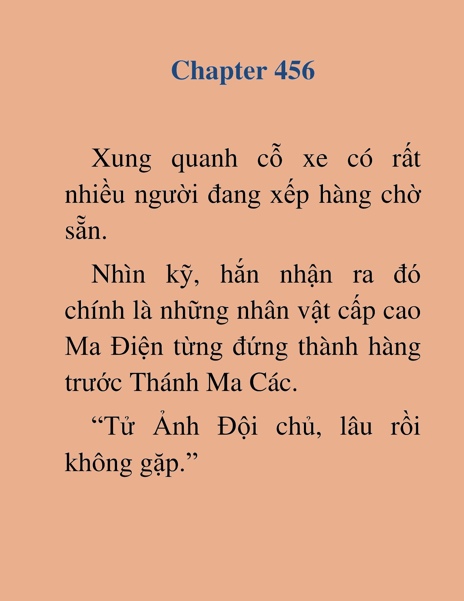 Đọc truyện HAT[NOVEL] Thần Ma Đại Đế - Chap 456
