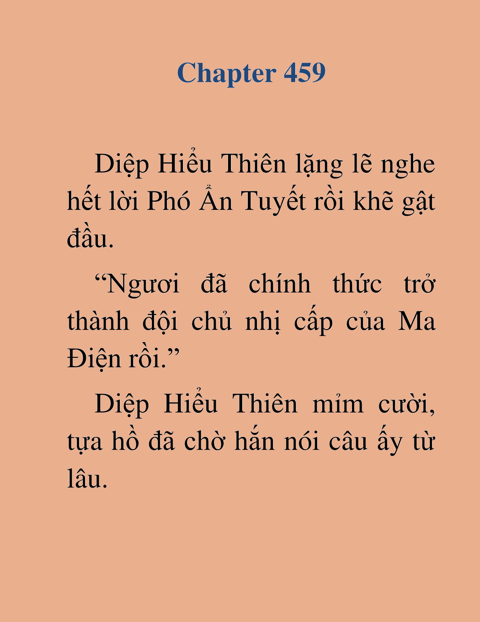 Đọc truyện HAT[NOVEL] Thần Ma Đại Đế - Chap 459