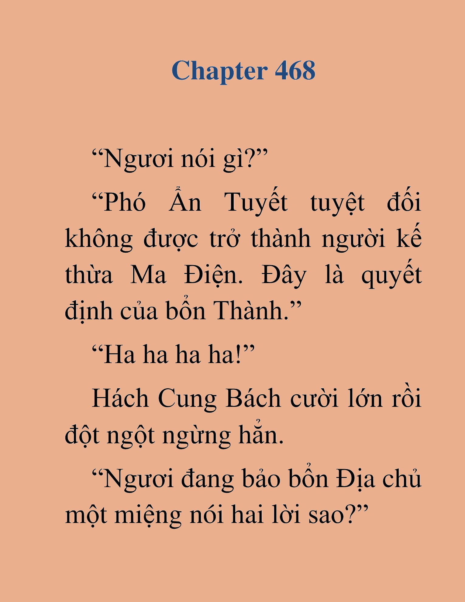 Đọc truyện HAT[NOVEL] Thần Ma Đại Đế - Chap 468