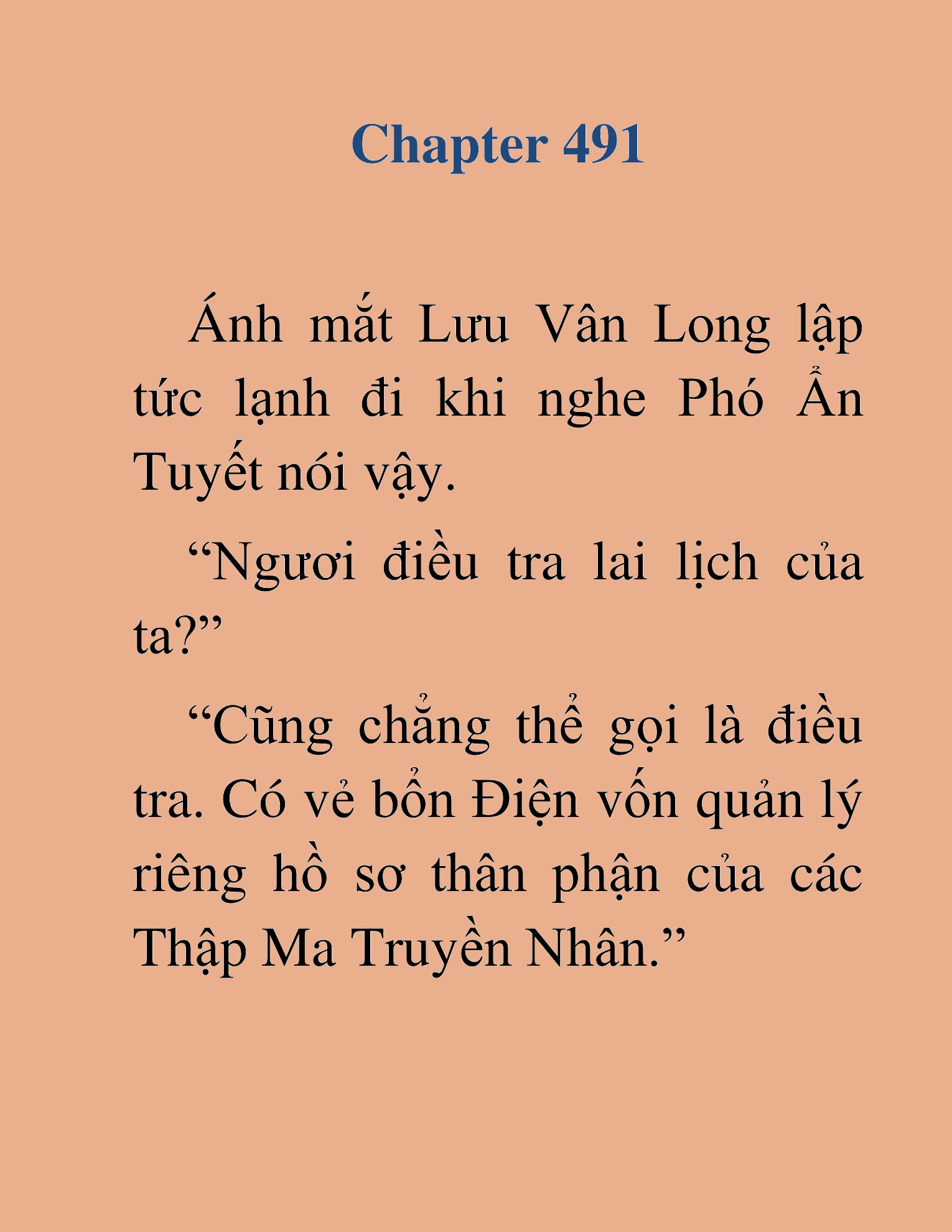 Đọc truyện HAT[NOVEL] Thần Ma Đại Đế - Chap 491
