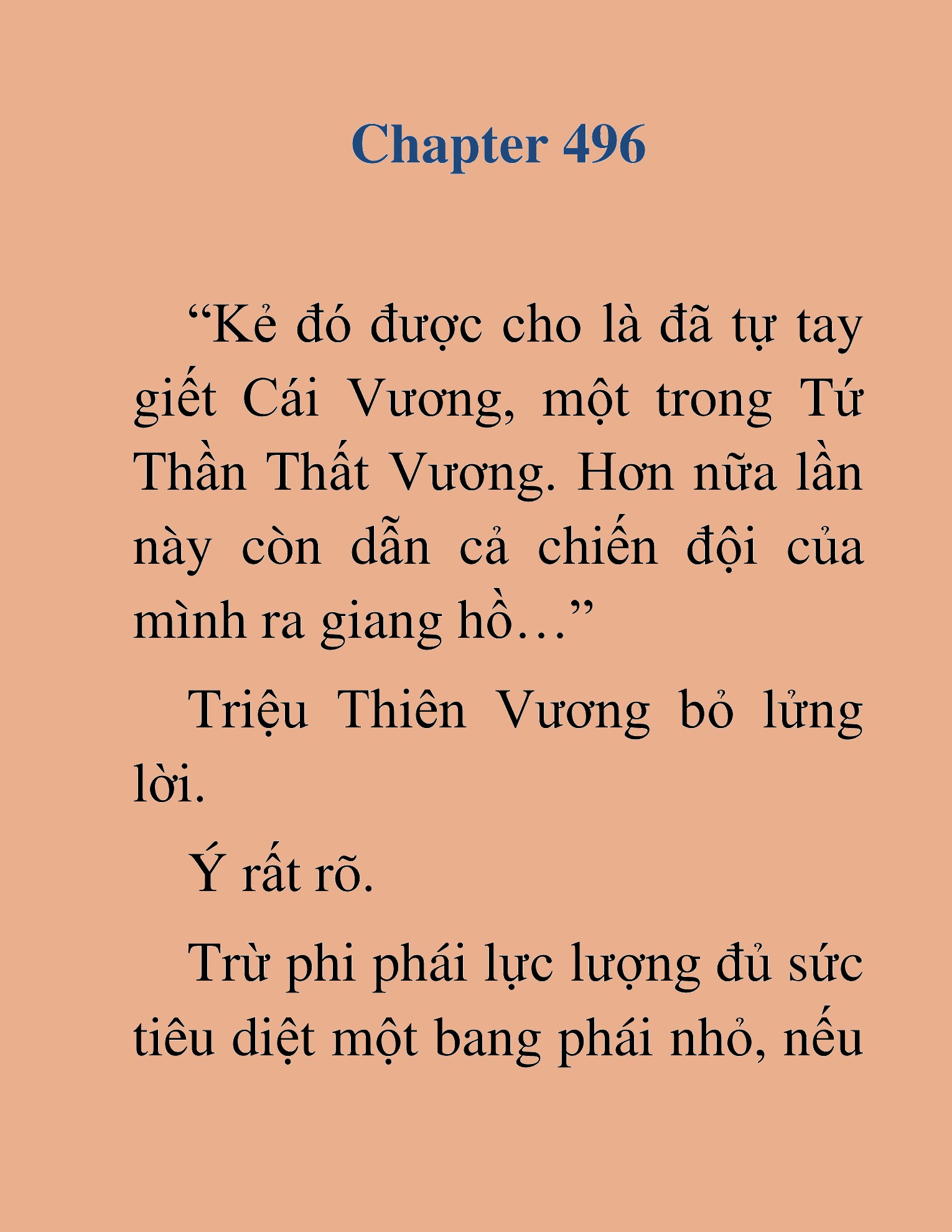 Đọc truyện HAT[NOVEL] Thần Ma Đại Đế - Chap 496