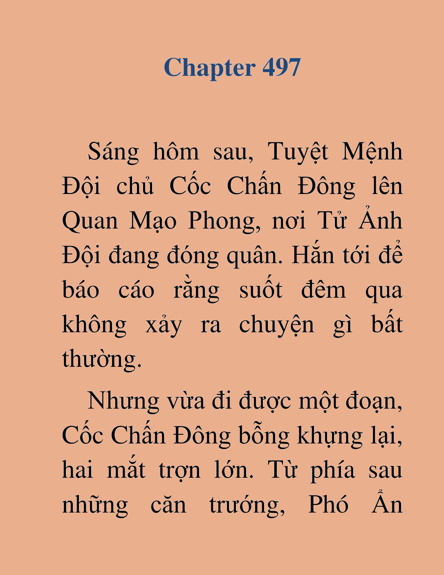 Đọc truyện HAT[NOVEL] Thần Ma Đại Đế - Chap 497