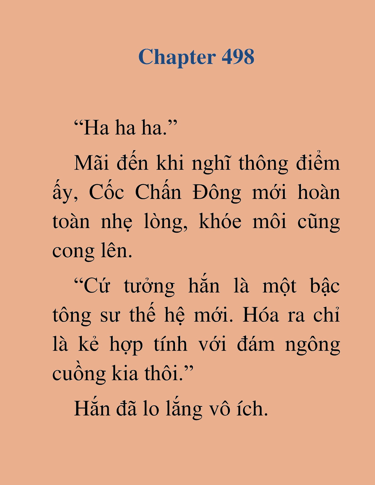 Đọc truyện HAT[NOVEL] Thần Ma Đại Đế - Chap 498