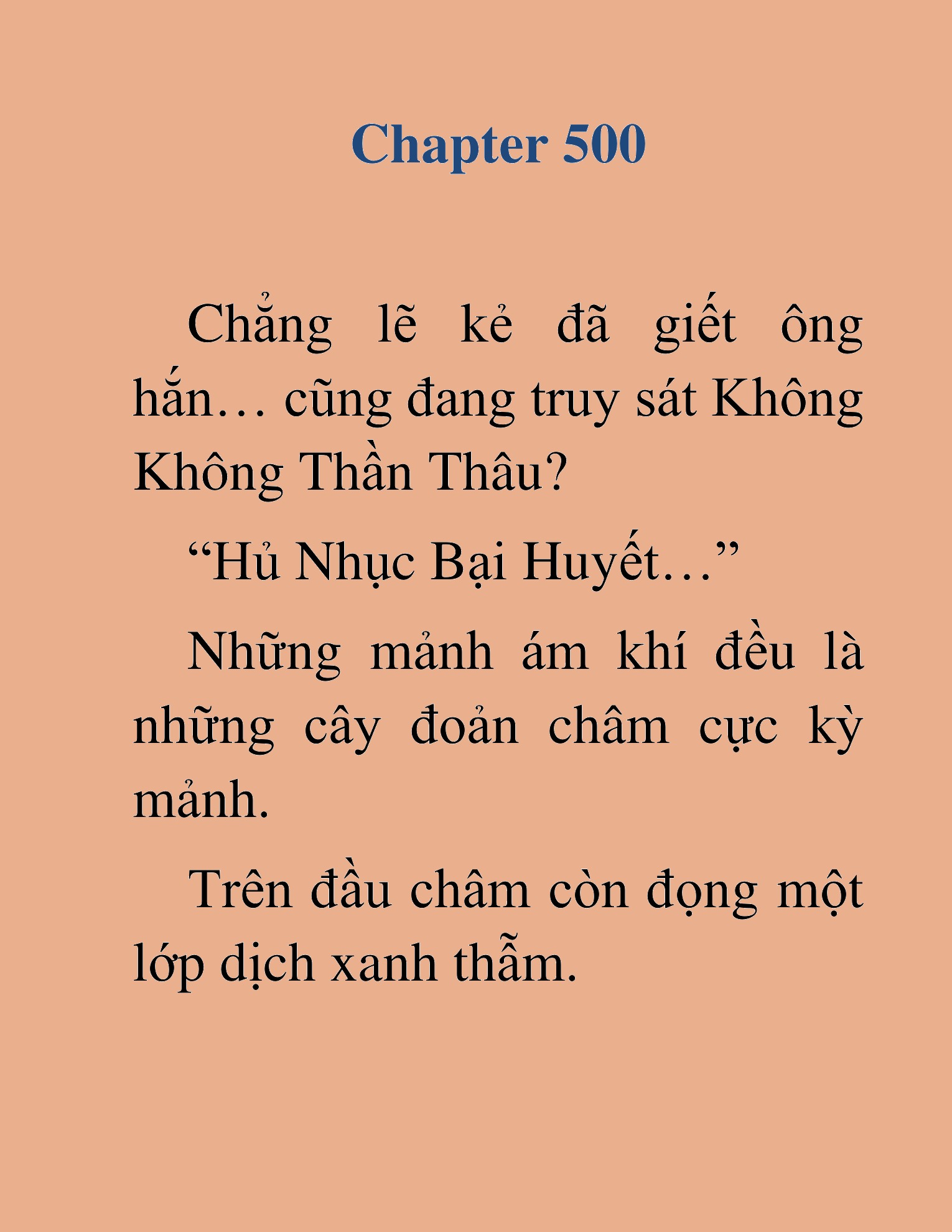 Đọc truyện HAT[NOVEL] Thần Ma Đại Đế - Chap 500