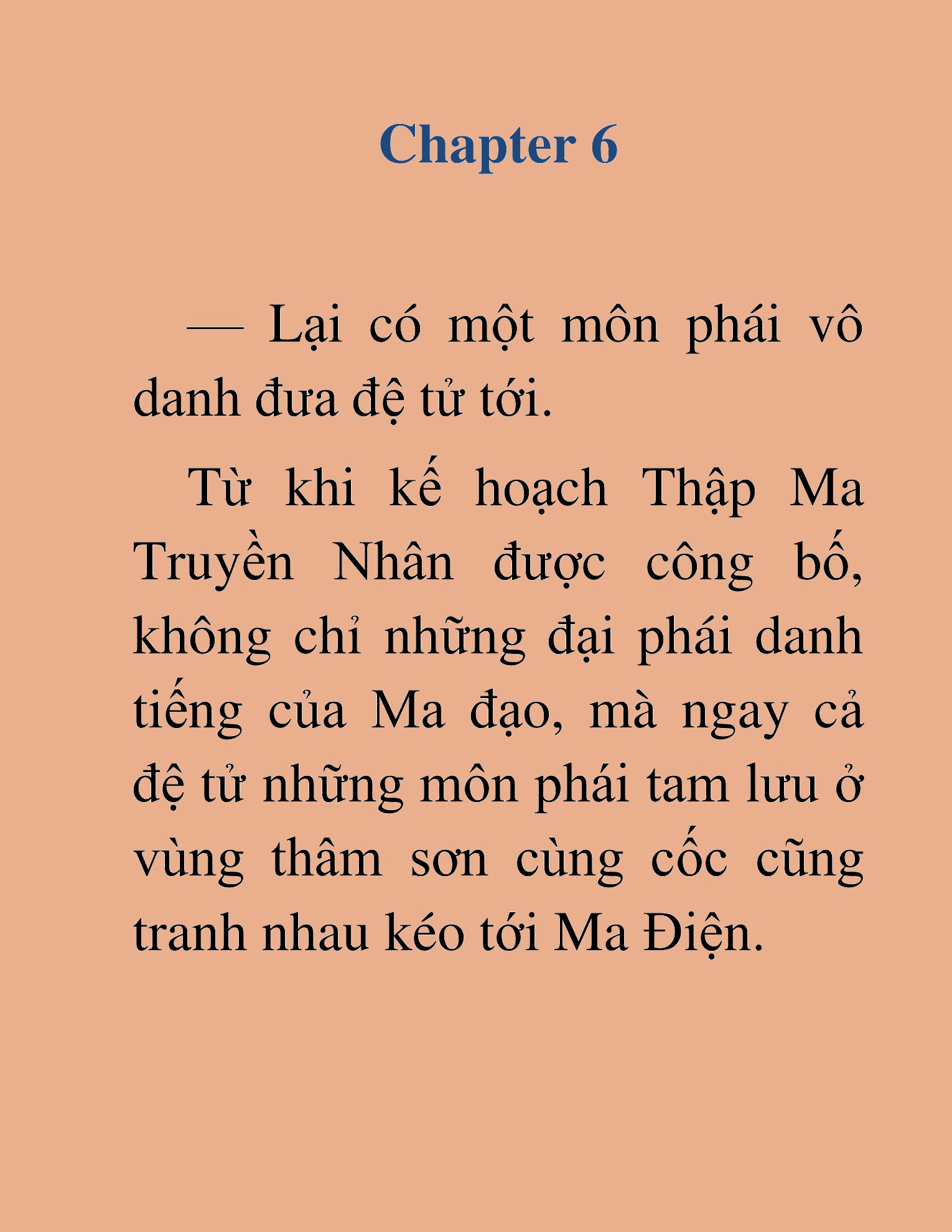 Đọc truyện HAT[NOVEL] Thần Ma Đại Đế - Chap 6