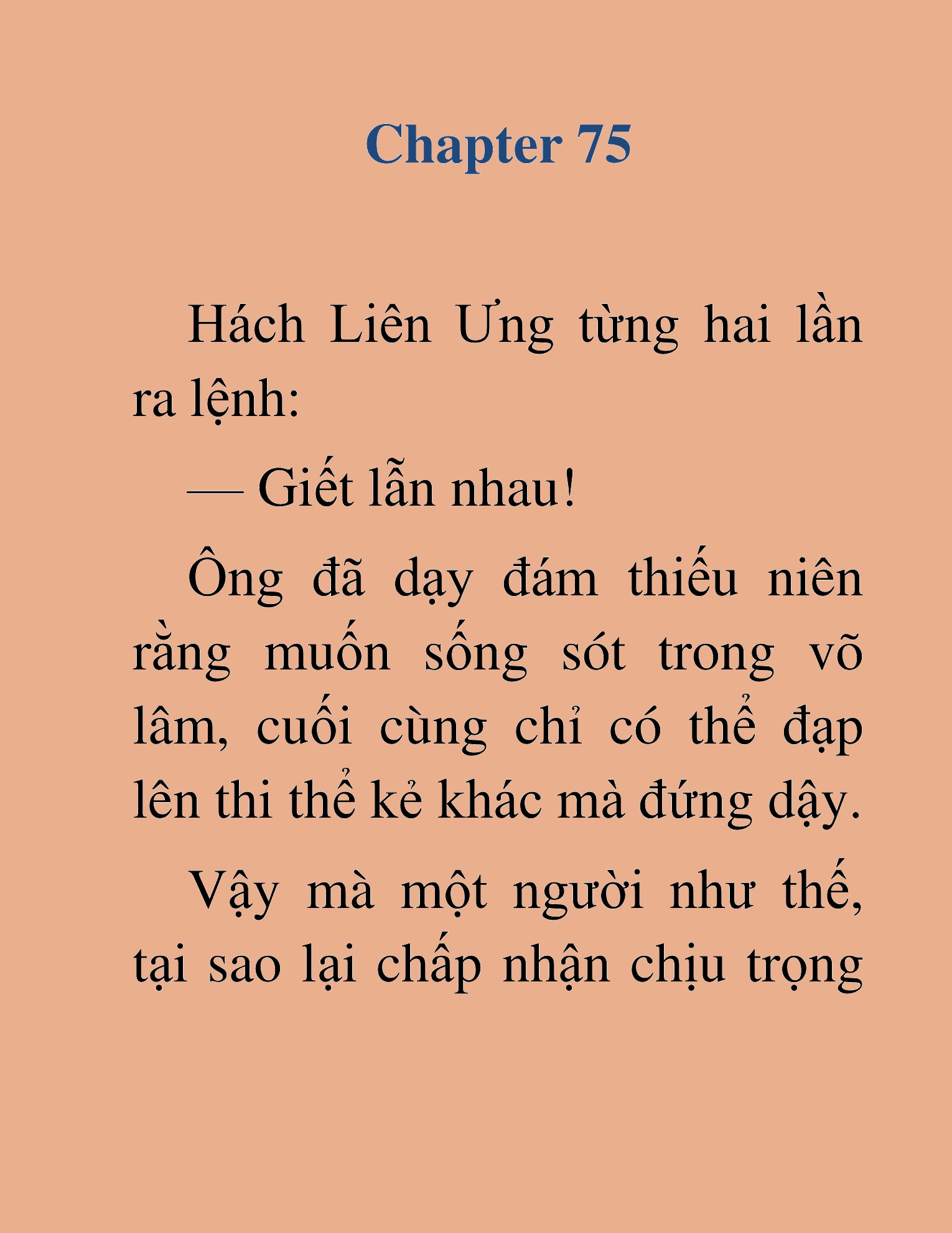 Đọc truyện HAT[NOVEL] Thần Ma Đại Đế - Chap 75