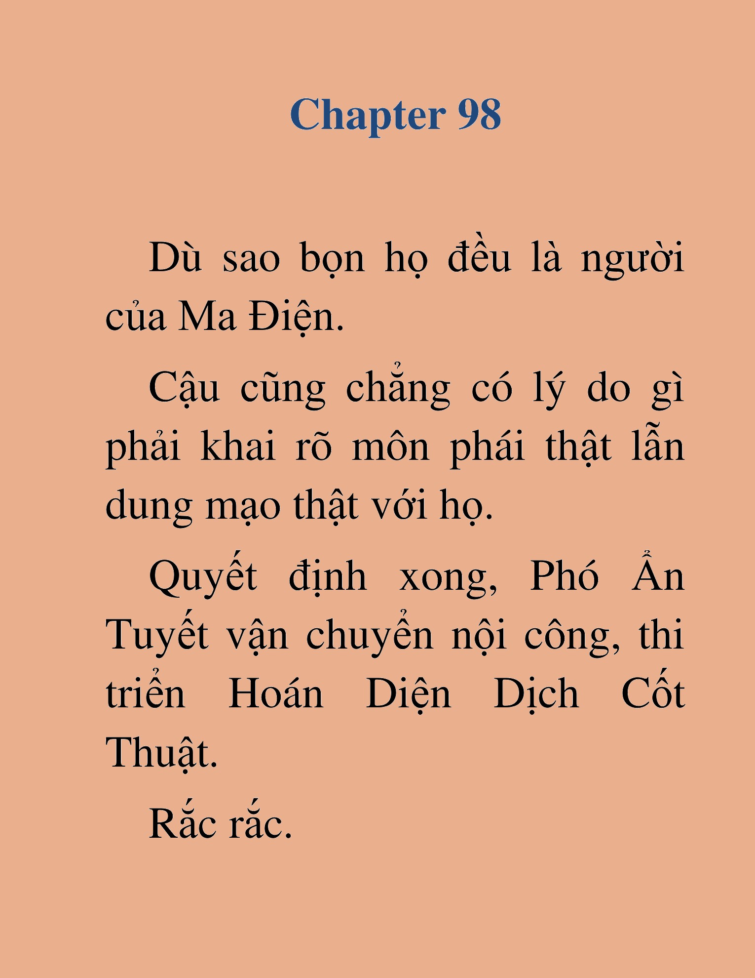 Đọc truyện HAT[NOVEL] Thần Ma Đại Đế - Chap 98
