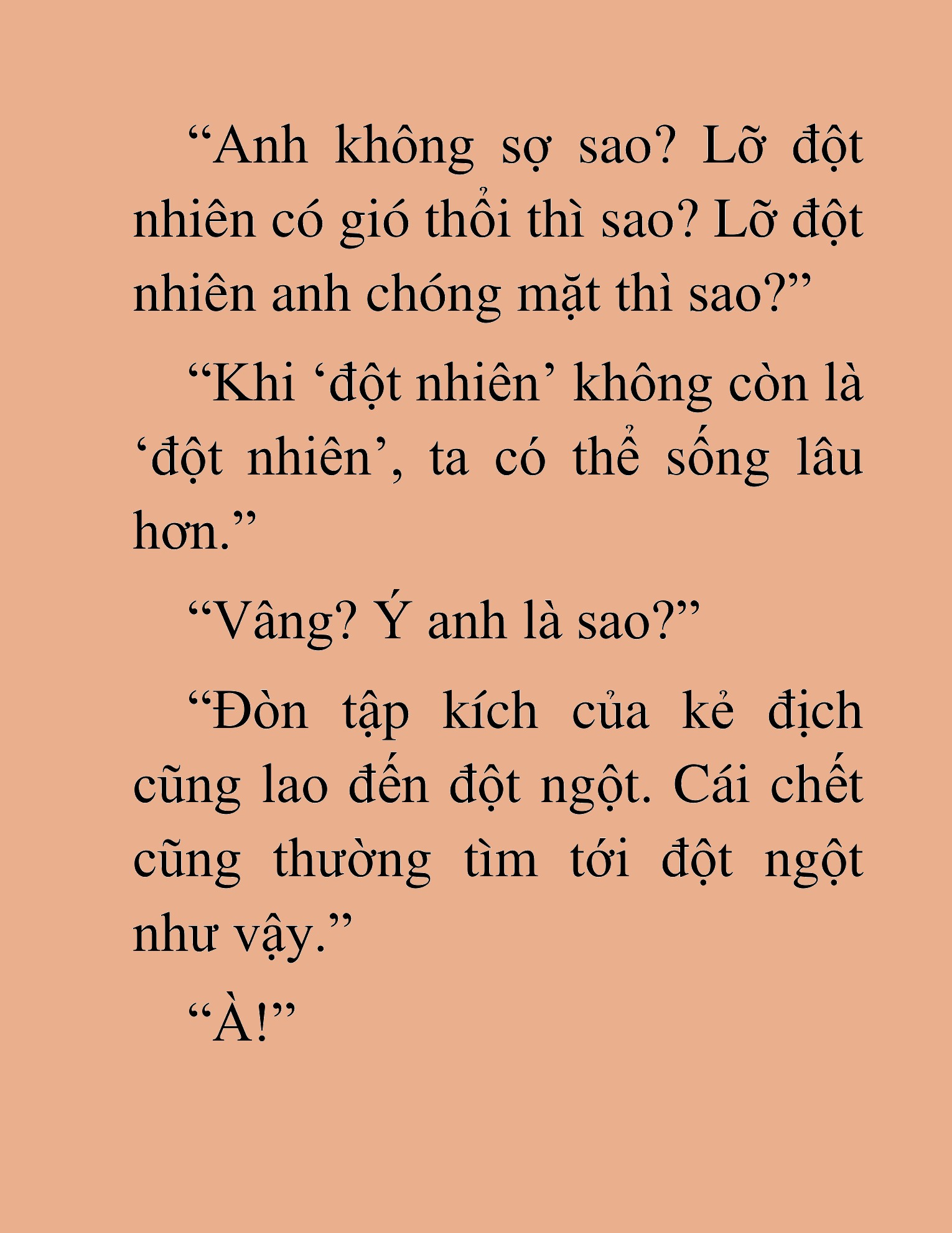 Đọc truyện HAT[NOVEL] Thành Phố Của Những Kẻ Cầm Đao - Chap 15