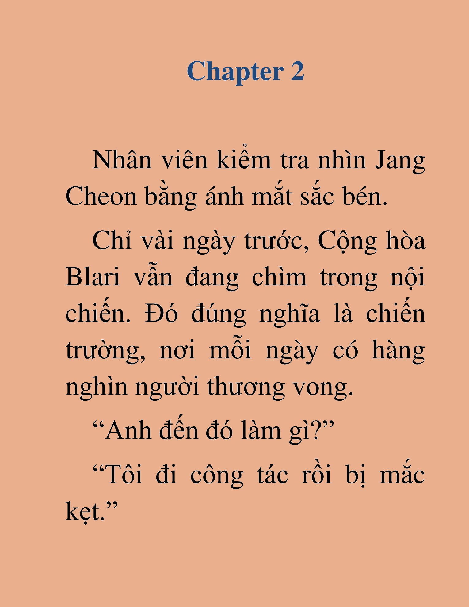 Đọc truyện HAT[NOVEL] Thành Phố Của Những Kẻ Cầm Đao - Chap 2