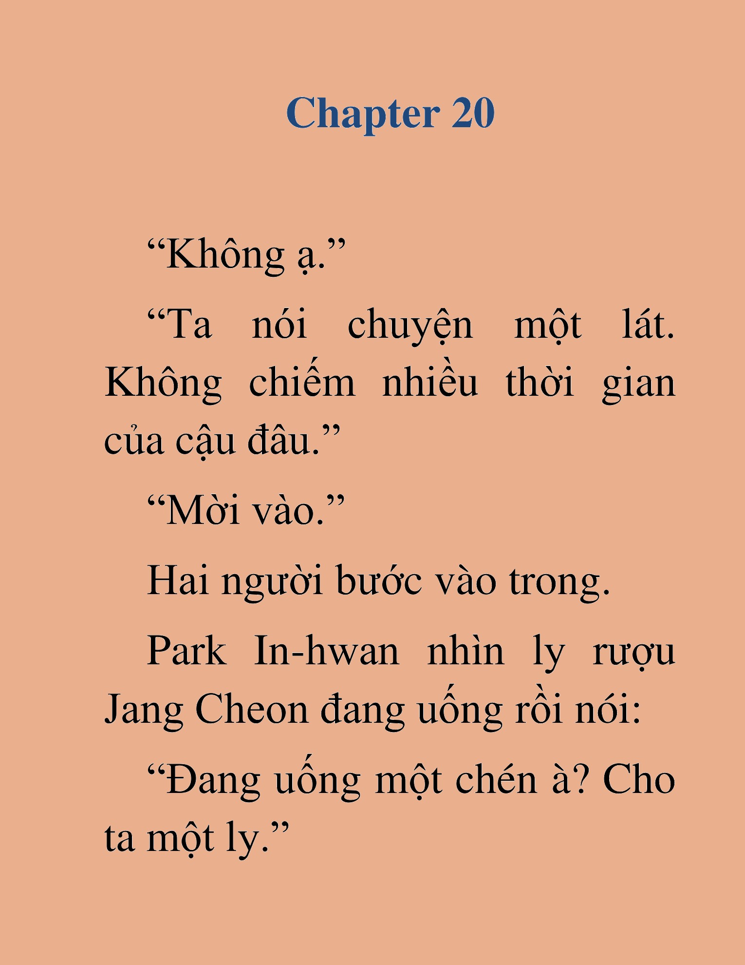 Đọc truyện HAT[NOVEL] Thành Phố Của Những Kẻ Cầm Đao - Chap 20
