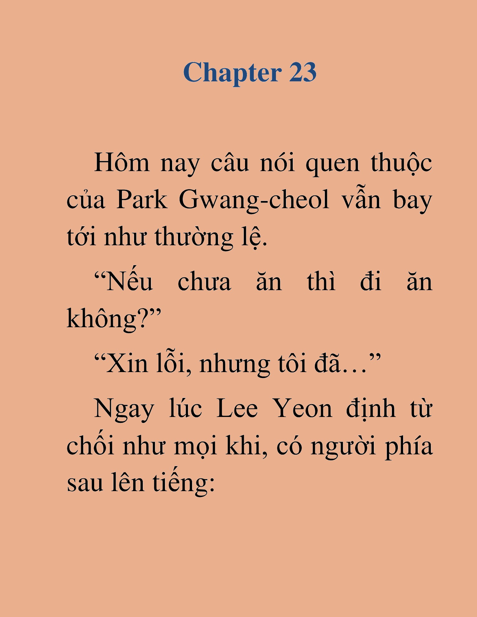 Đọc truyện HAT[NOVEL] Thành Phố Của Những Kẻ Cầm Đao - Chap 23