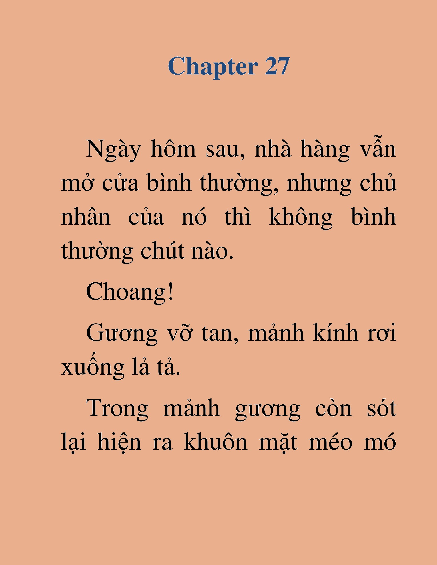 Đọc truyện HAT[NOVEL] Thành Phố Của Những Kẻ Cầm Đao - Chap 27