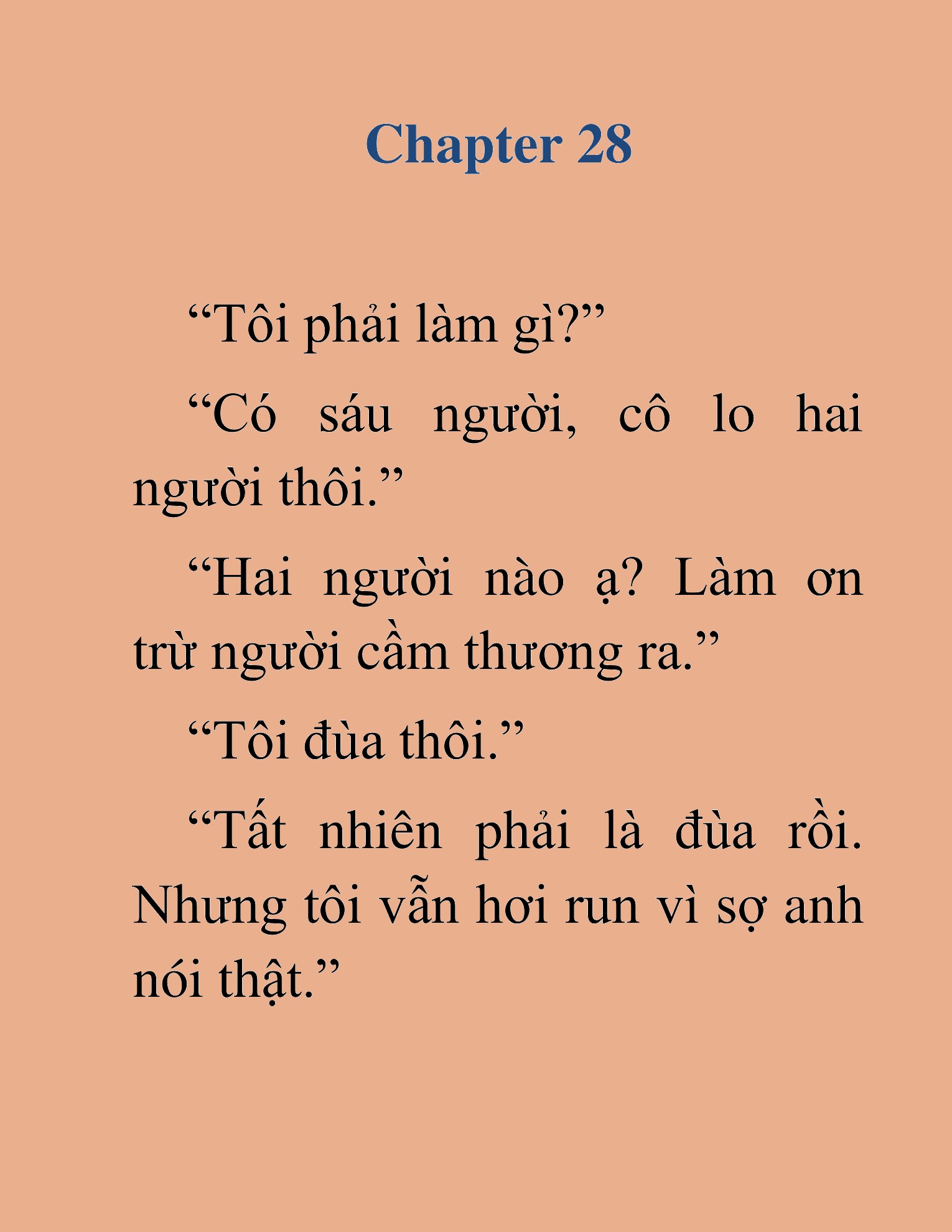 Đọc truyện HAT[NOVEL] Thành Phố Của Những Kẻ Cầm Đao - Chap 28