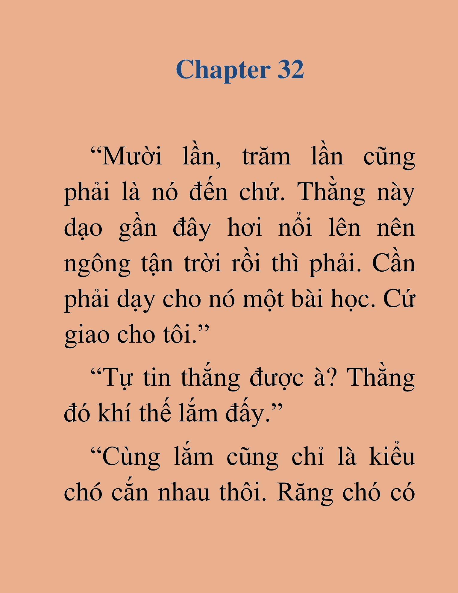 Đọc truyện HAT[NOVEL] Thành Phố Của Những Kẻ Cầm Đao - Chap 32