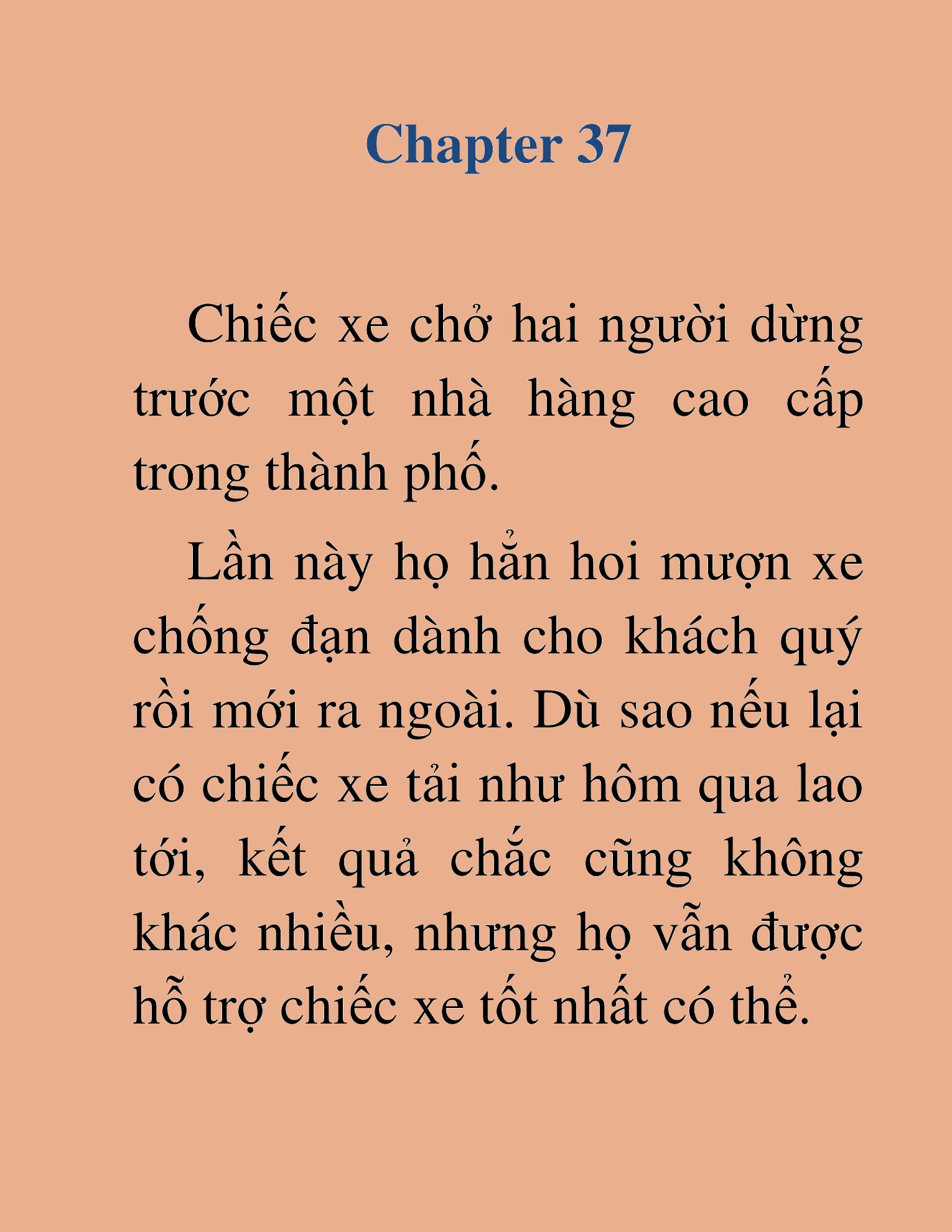 Đọc truyện HAT[NOVEL] Thành Phố Của Những Kẻ Cầm Đao - Chap 37