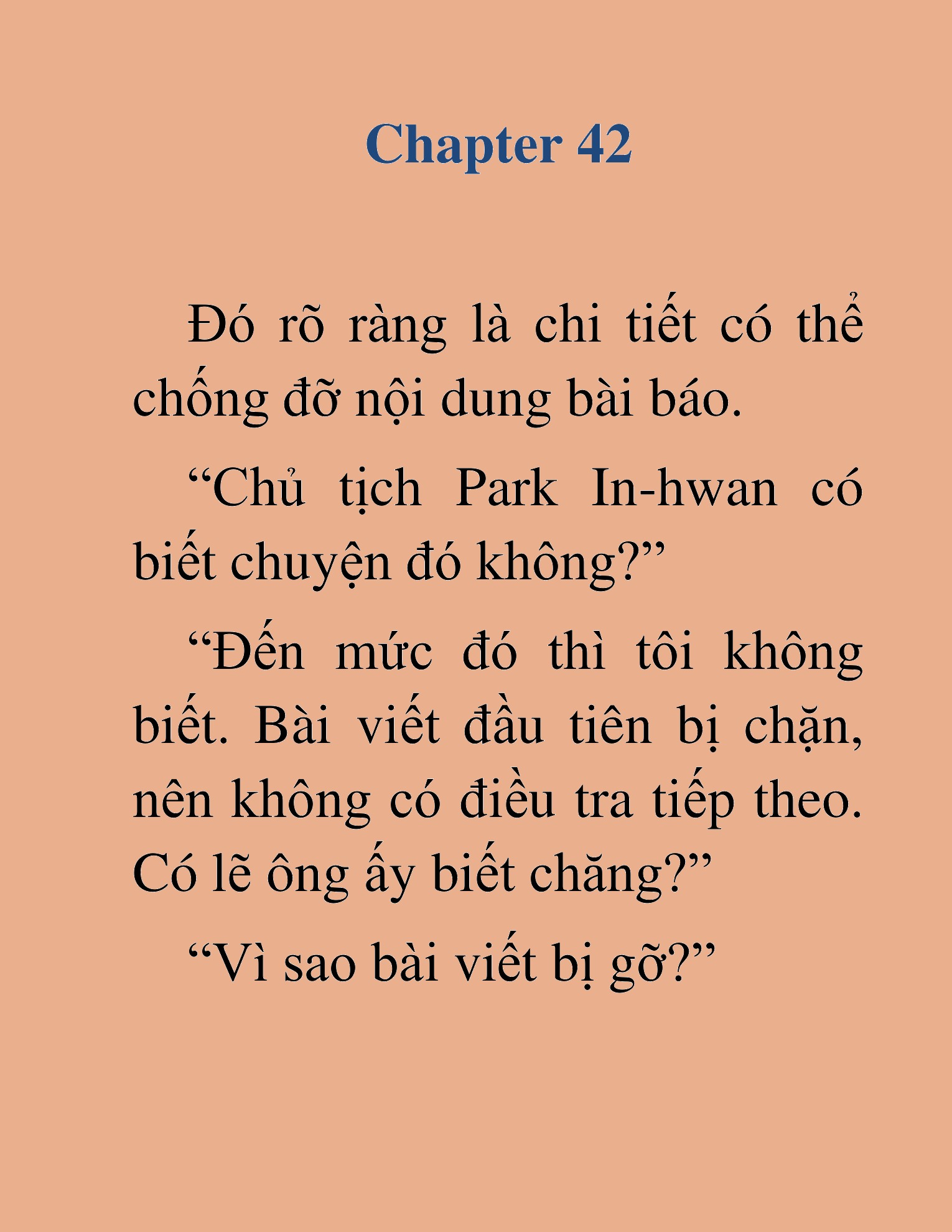 Đọc truyện HAT[NOVEL] Thành Phố Của Những Kẻ Cầm Đao - Chap 42