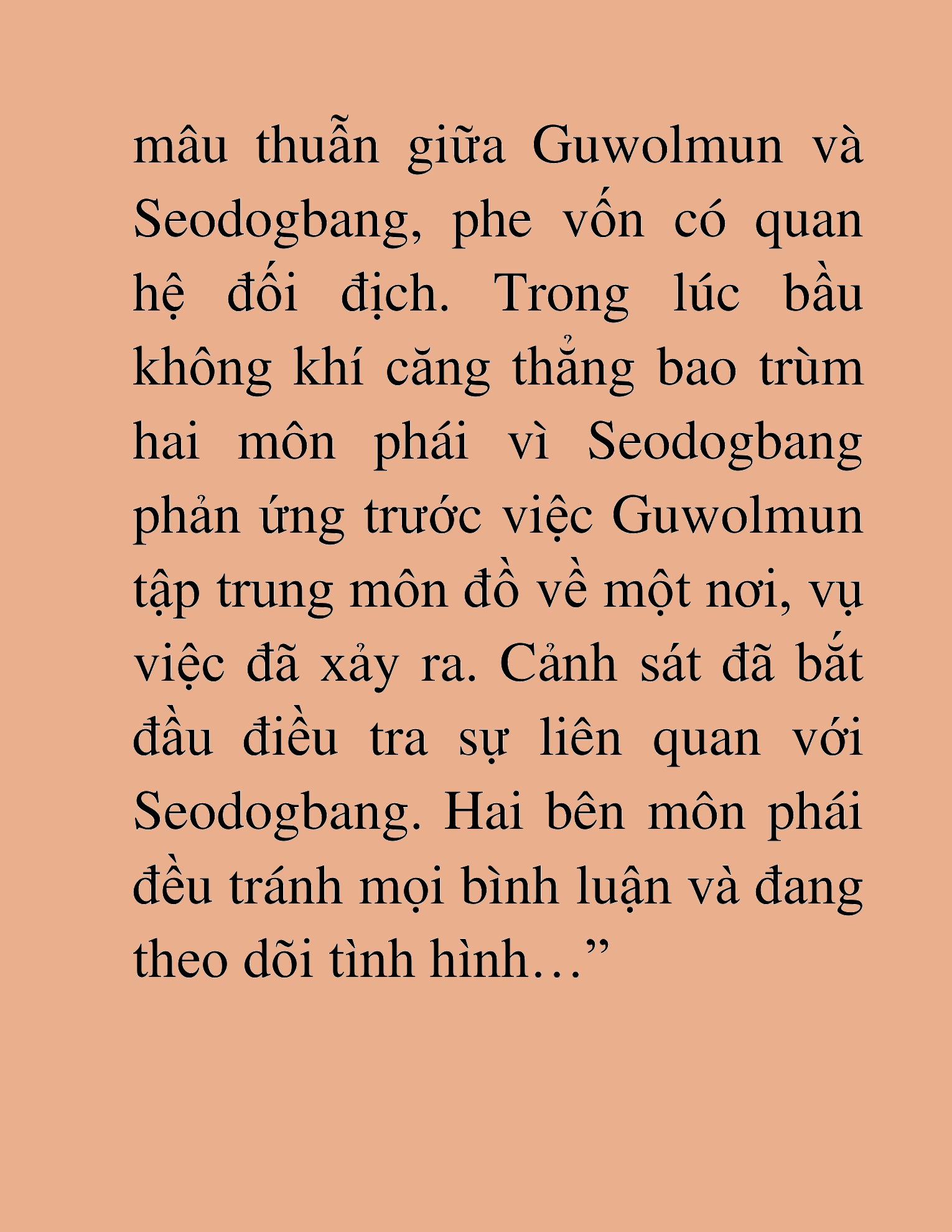 Đọc truyện HAT[NOVEL] Thành Phố Của Những Kẻ Cầm Đao - Chap 49