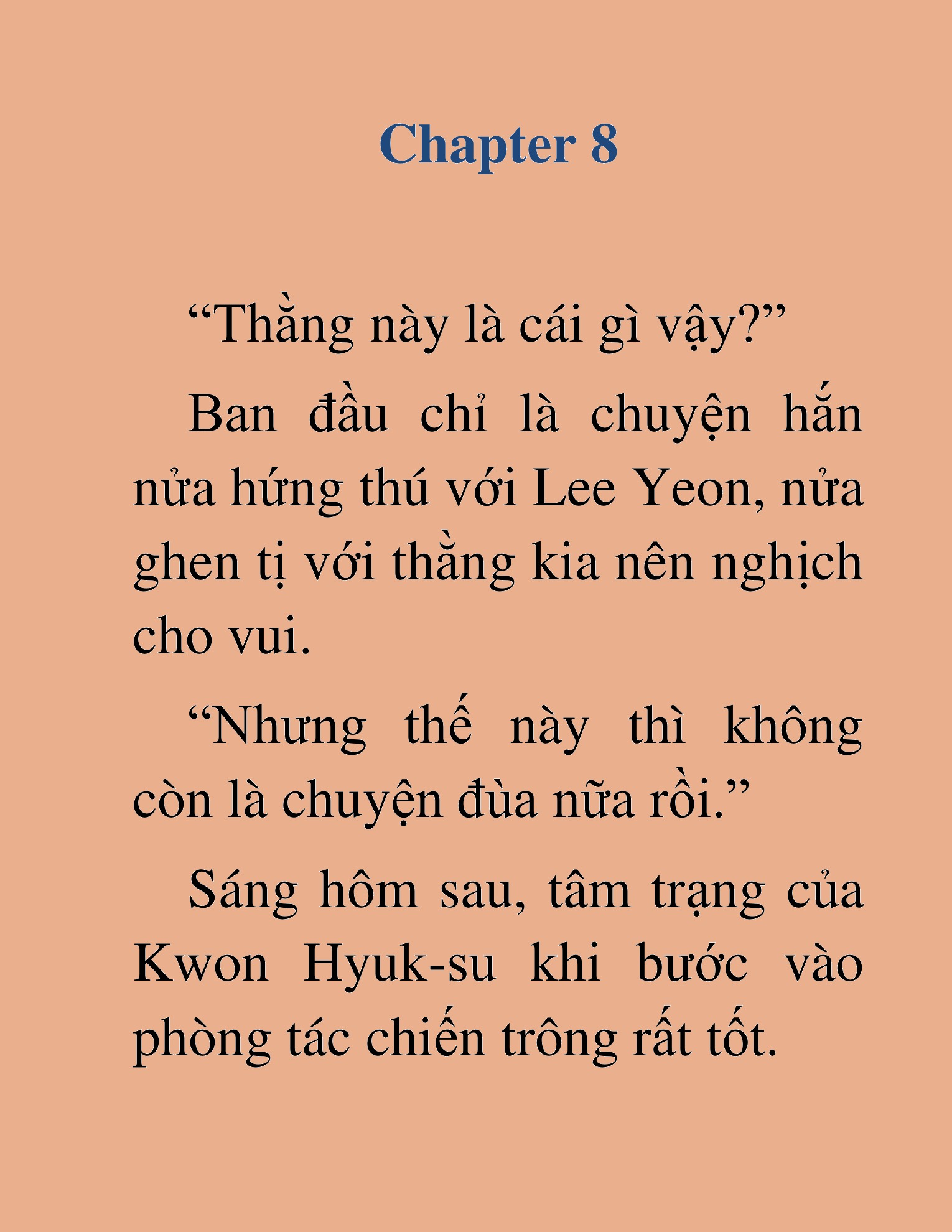 Đọc truyện HAT[NOVEL] Thành Phố Của Những Kẻ Cầm Đao - Chap 8